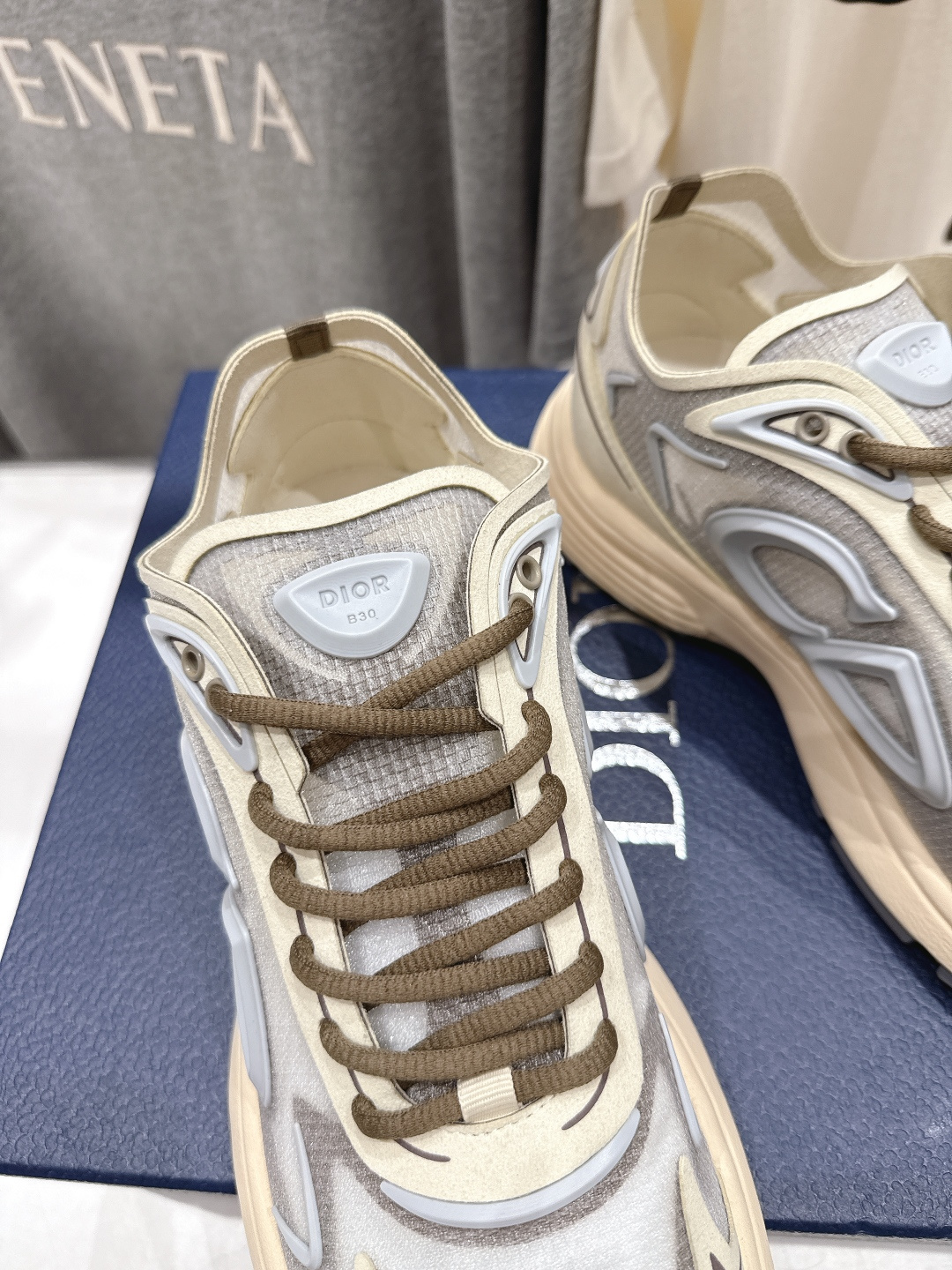 高版本出厂 Dior 迪奥D家F019 2026ss系带新款学院风透气休闲鞋德训鞋运动鞋原版购入开发做货