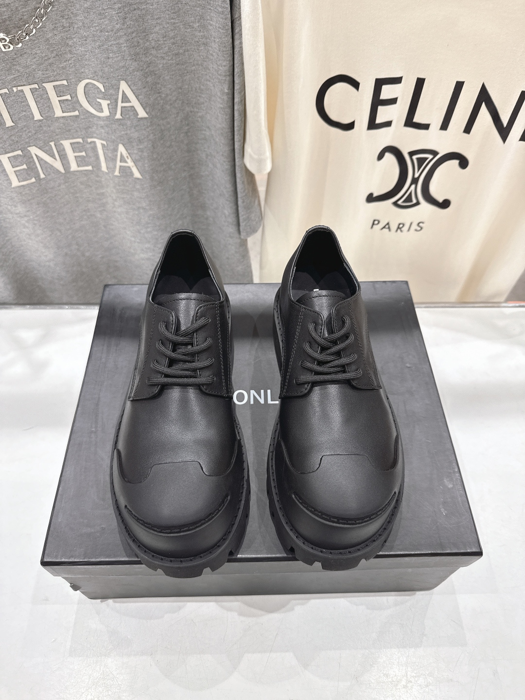 高版本出厂 BALENCIAG*/巴黎世家F046 2026ss新款大头皮鞋得比鞋乐福鞋TRACTOR大