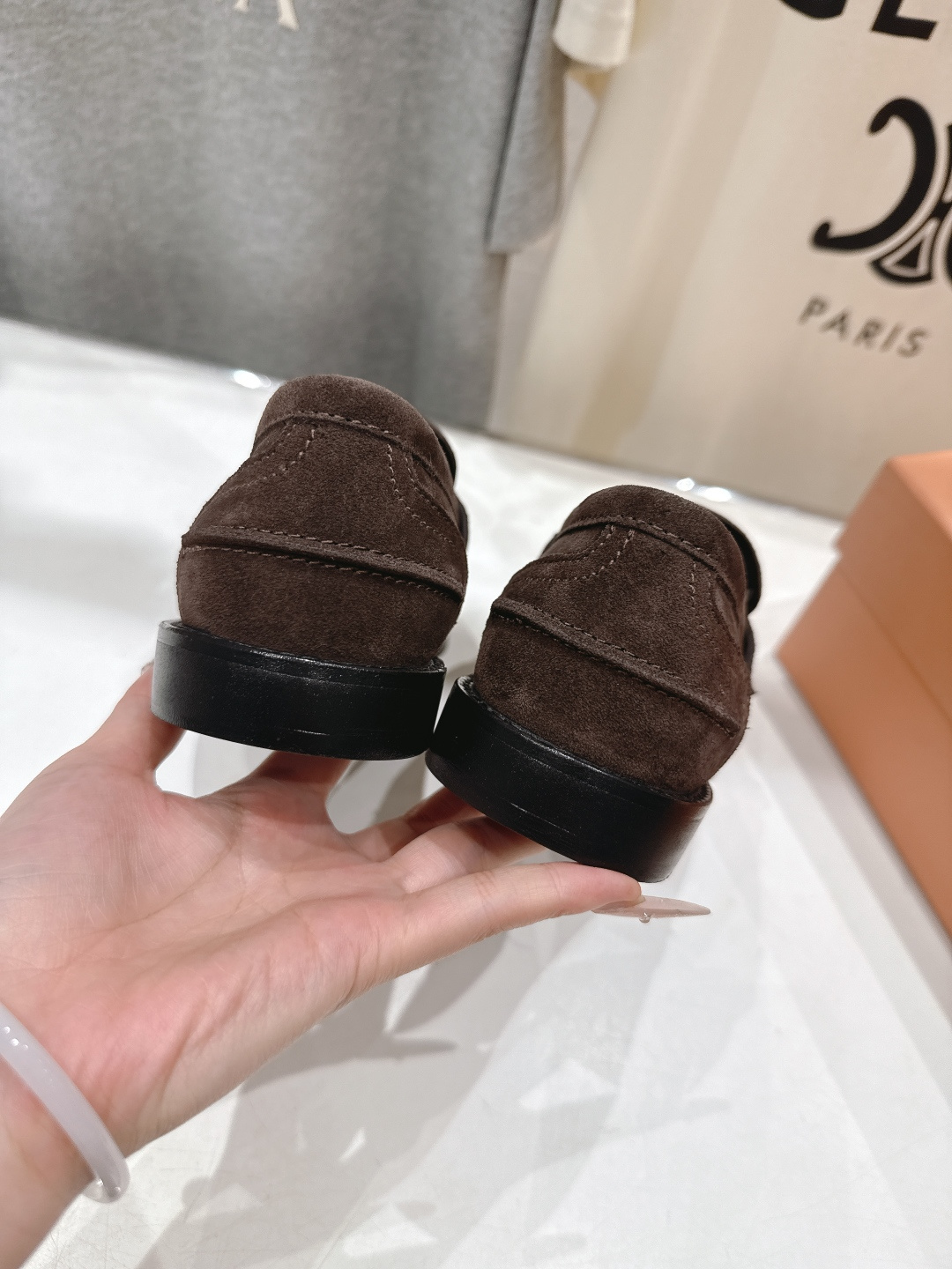 高版本出厂 MiuMiu/缪缪F049 2026ss春夏新款·幸运钱币系列驾车鞋休闲鞋乐福鞋各路明星、小