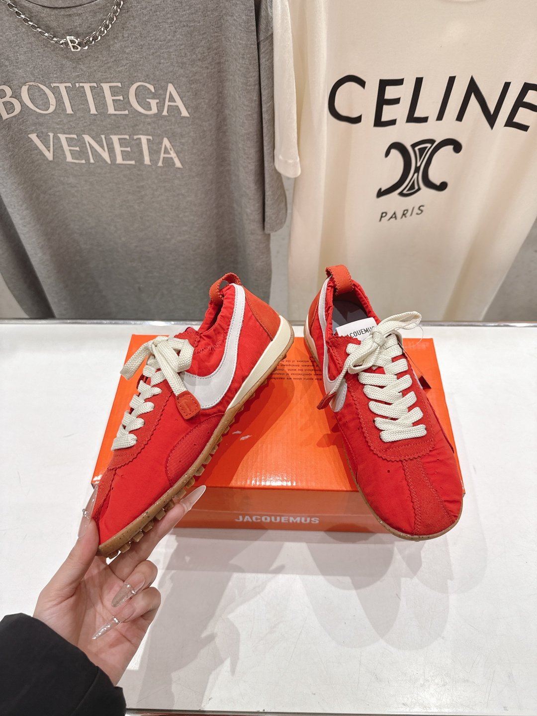 高版本出厂 Jacquemus x Nike Moon Shoe联名款F051 运动休闲鞋德训鞋👟法国品