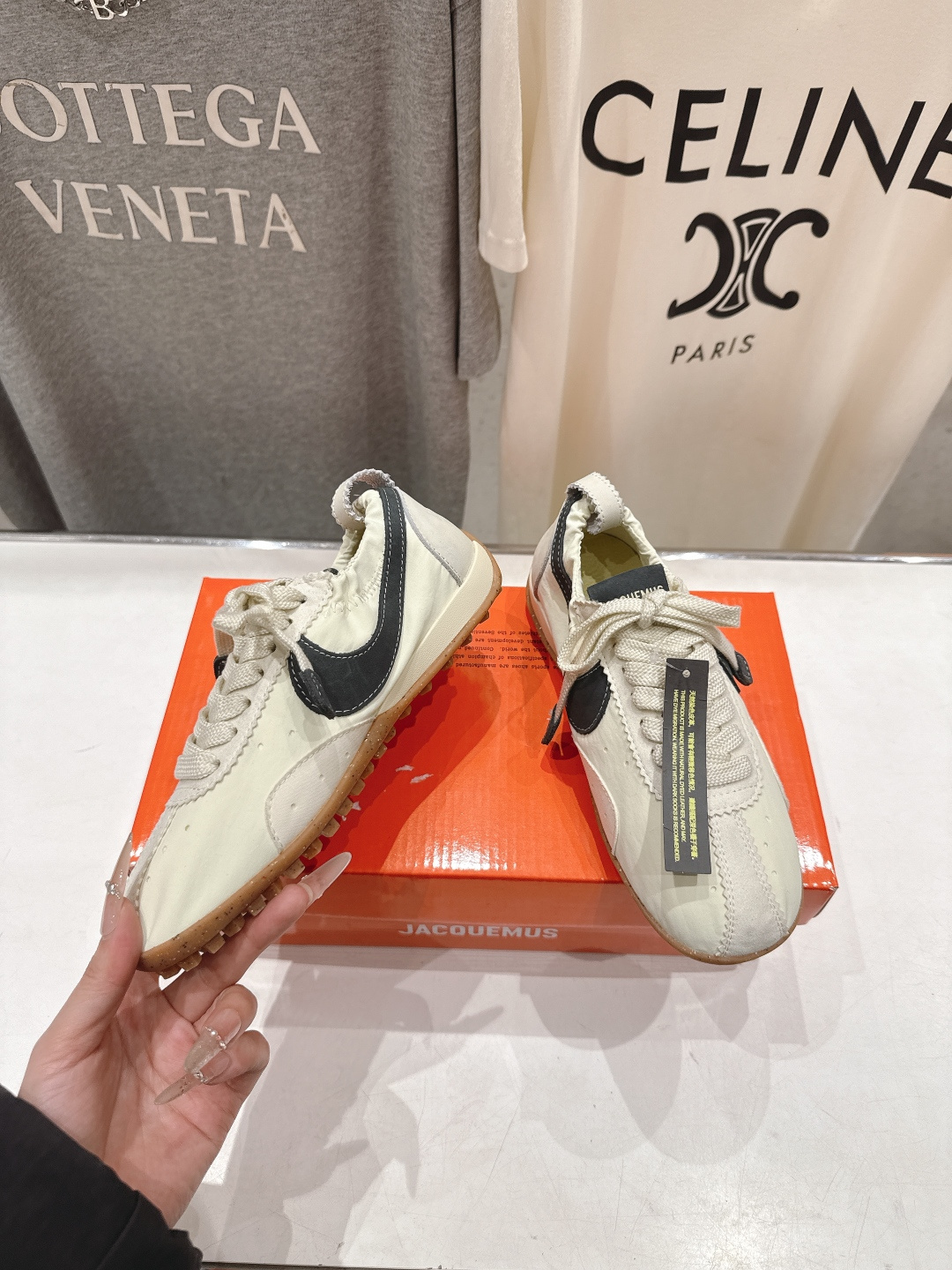 高版本出厂 Jacquemus x Nike Moon Shoe联名款F051 运动休闲鞋德训鞋👟法国品