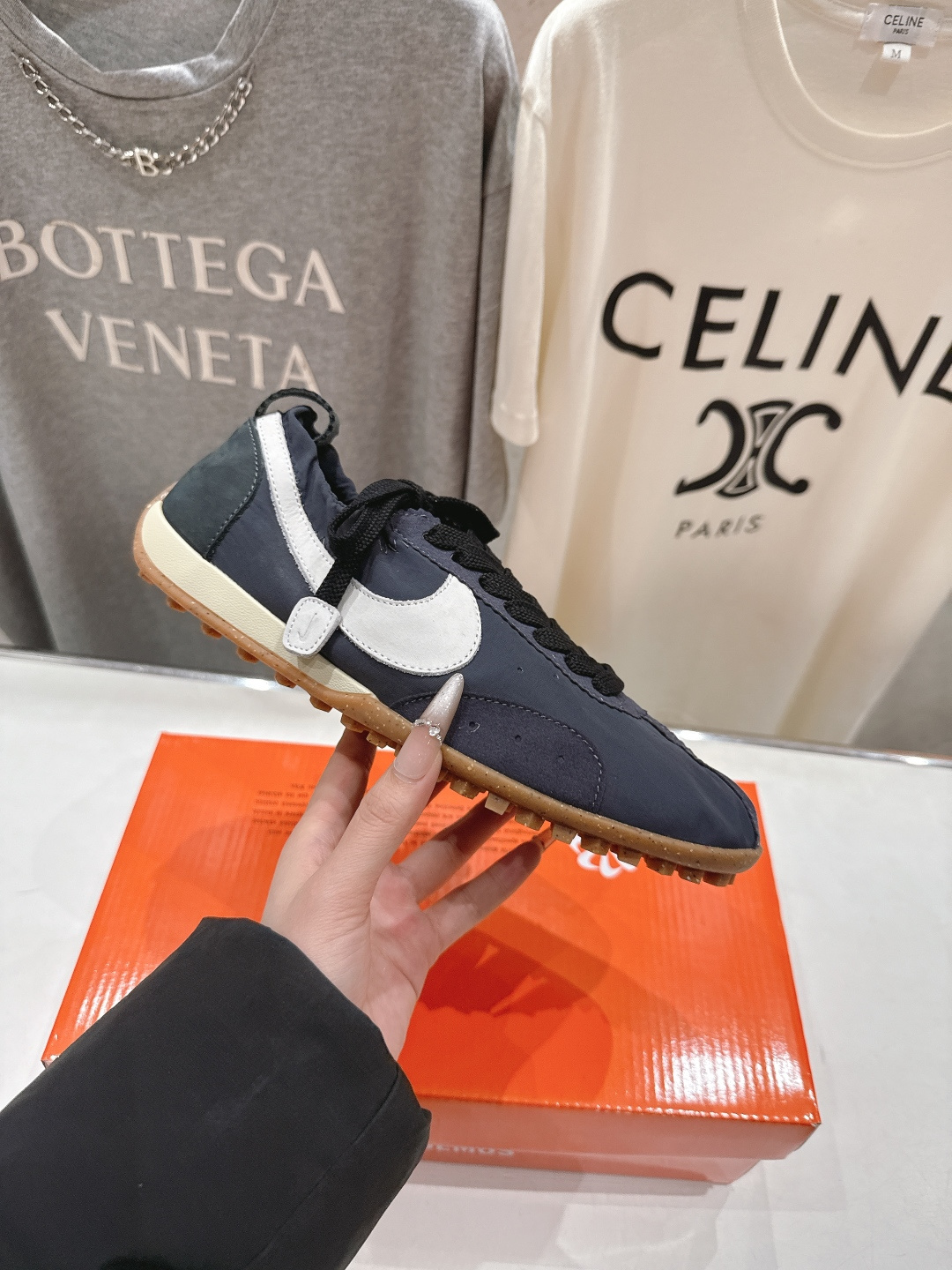 高版本出厂 Jacquemus x Nike Moon Shoe联名款F051 运动休闲鞋德训鞋👟法国品