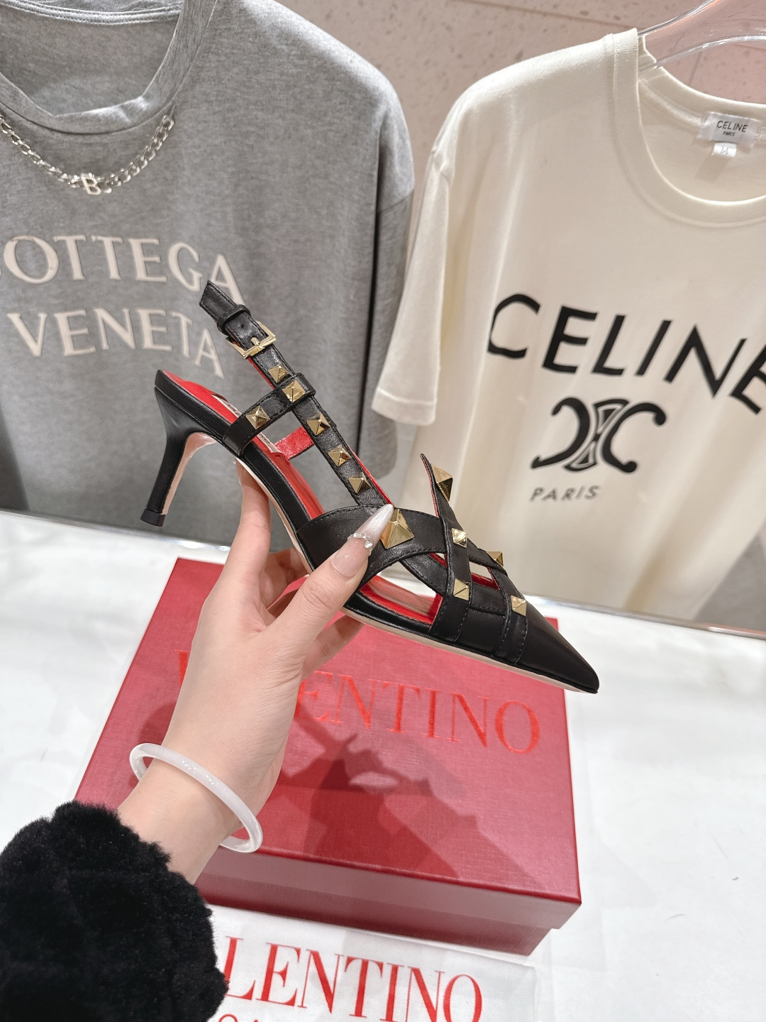 高版本出厂 ～New～顶级制作·Valentino*·华伦天奴〰️2026ss官方同步春夏走秀新款高跟鞋