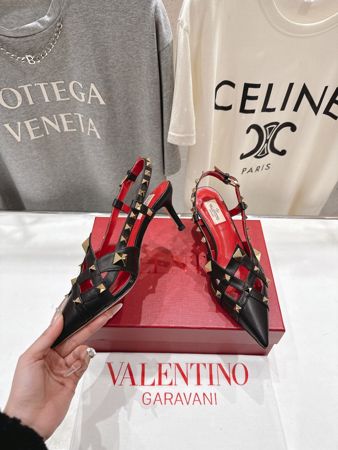 高版本出厂 ～New～顶级制作·Valentino*·华伦天奴〰️2026ss官方同步春夏走秀新款高跟鞋