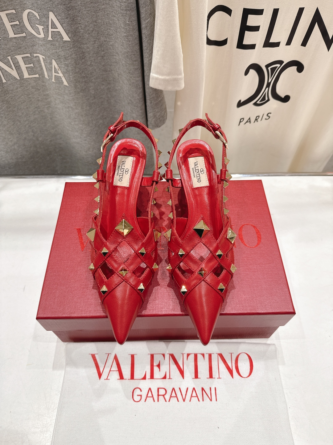 高版本出厂 ～New～顶级制作·Valentino*·华伦天奴〰️2026ss官方同步春夏走秀新款高跟鞋