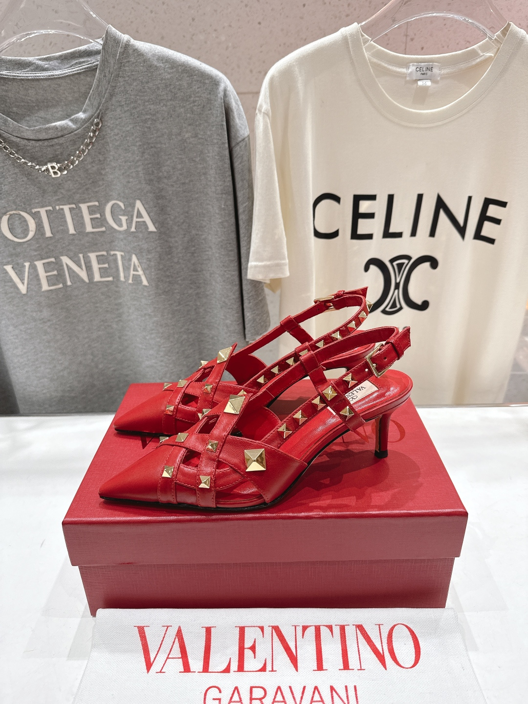 高版本出厂 ～New～顶级制作·Valentino*·华伦天奴〰️2026ss官方同步春夏走秀新款高跟鞋