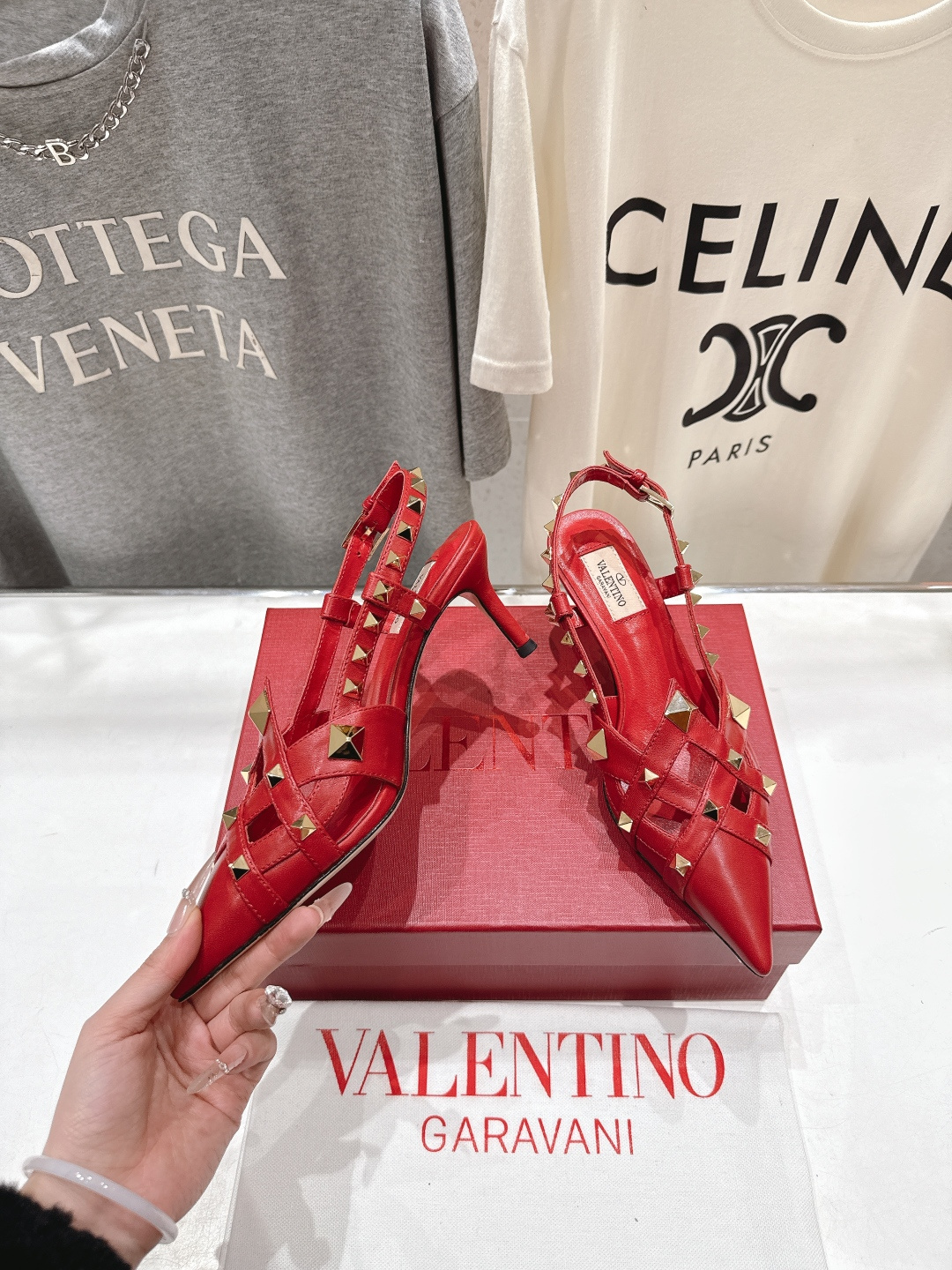 高版本出厂 ～New～顶级制作·Valentino*·华伦天奴〰️2026ss官方同步春夏走秀新款高跟鞋
