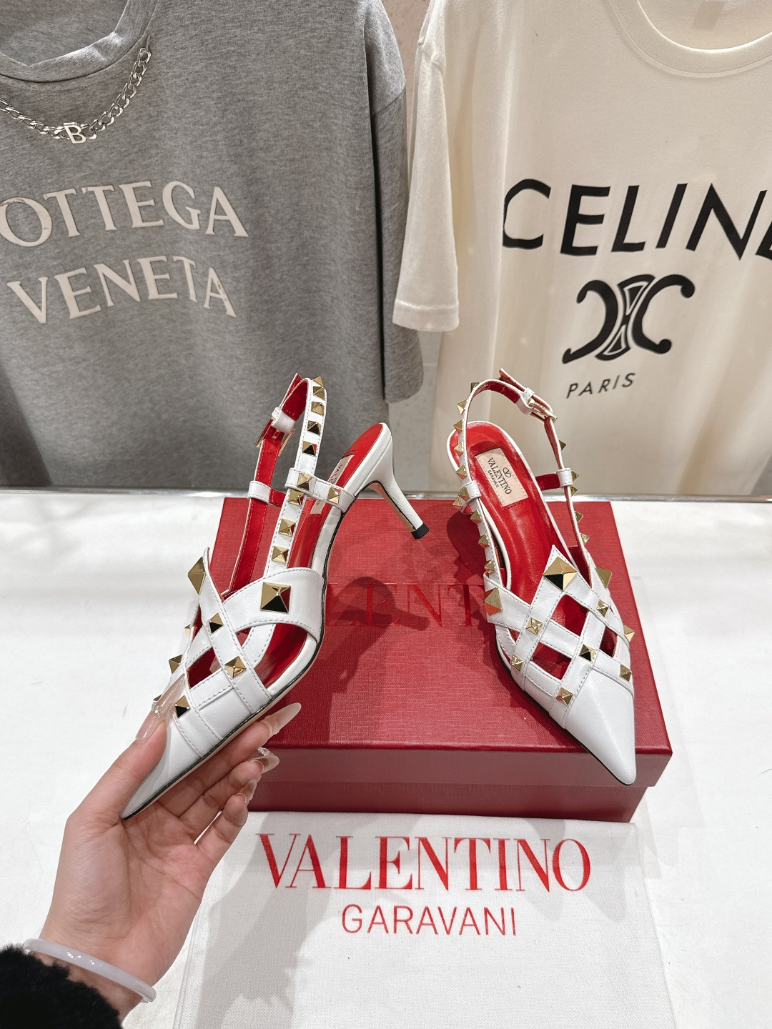 高版本出厂 ～New～顶级制作·Valentino*·华伦天奴〰️2026ss官方同步春夏走秀新款高跟鞋