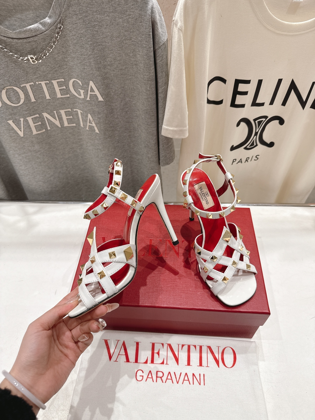 高版本出厂 ～New～顶级制作·Valentino*·华伦天奴〰️2026ss官方同步春夏走秀新款高跟鞋