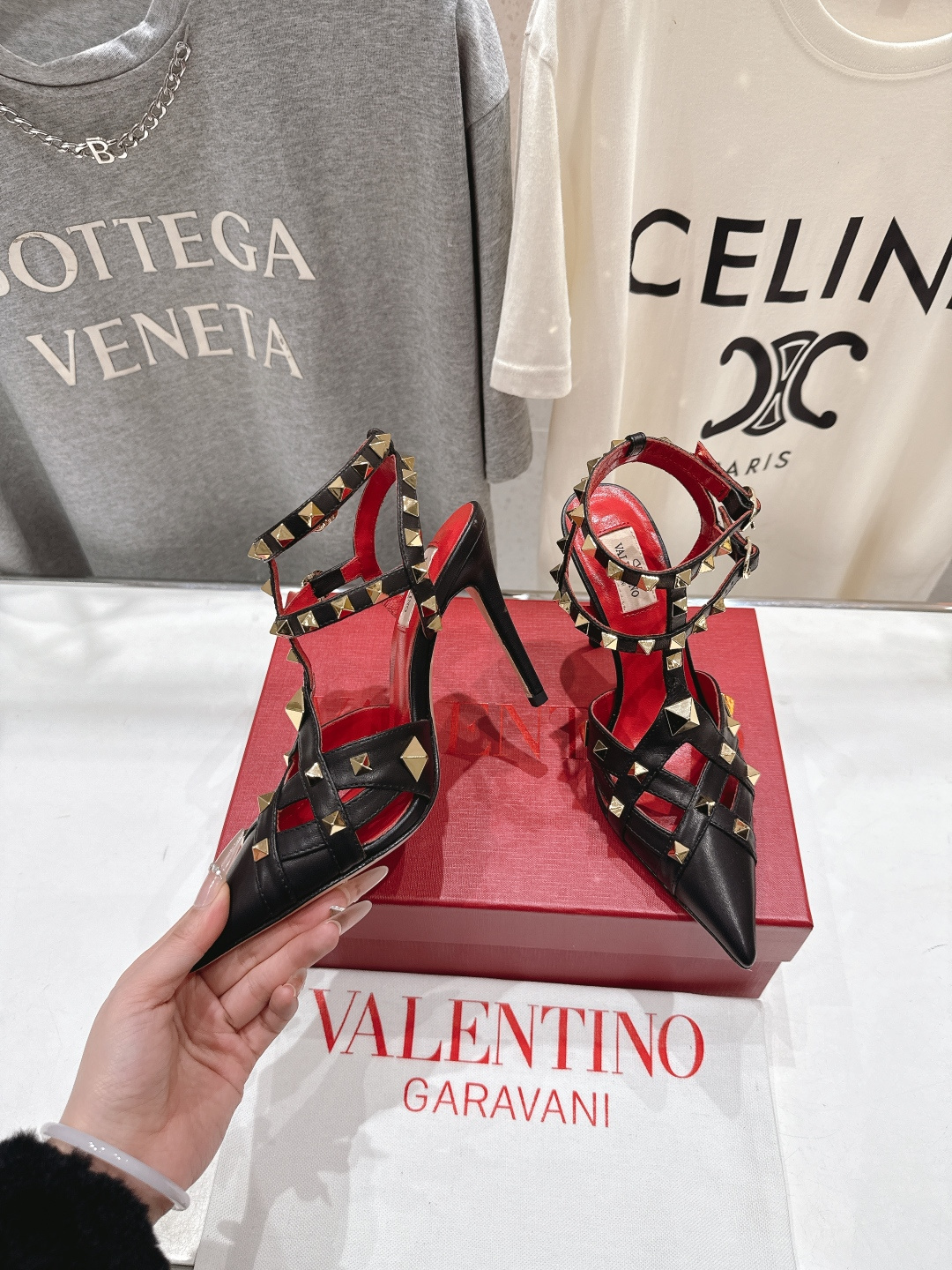 高版本出厂 ～New～顶级制作·Valentino*·华伦天奴〰️2026ss官方同步春夏走秀新款高跟鞋