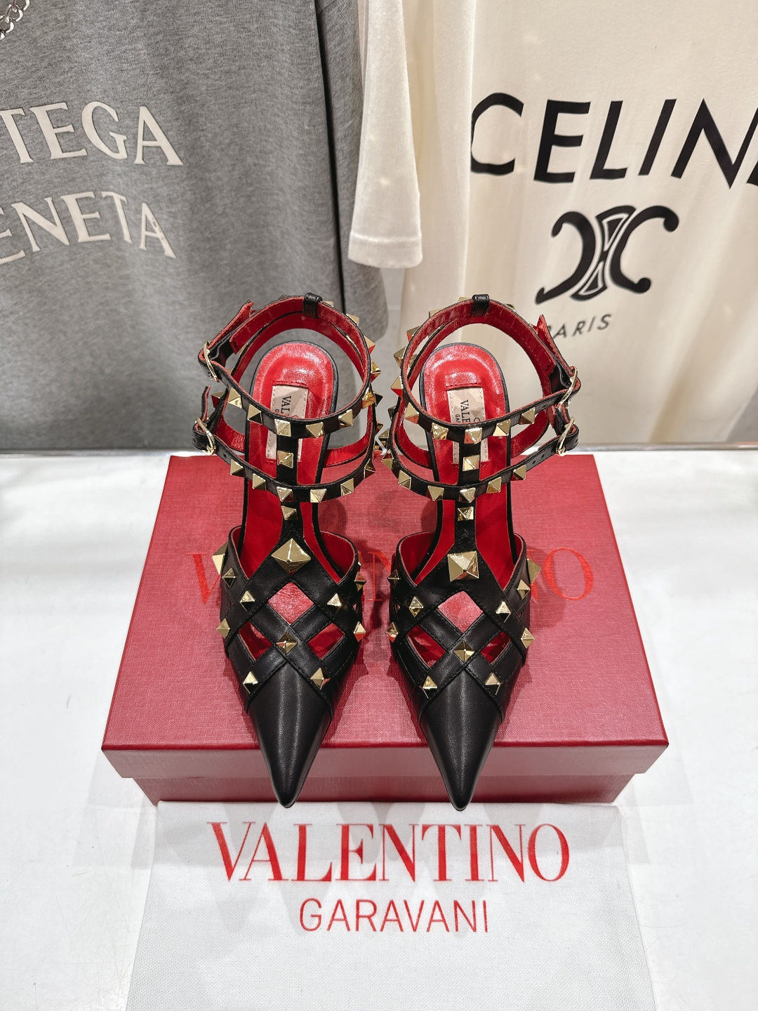 高版本出厂 ～New～顶级制作·Valentino*·华伦天奴〰️2026ss官方同步春夏走秀新款高跟鞋