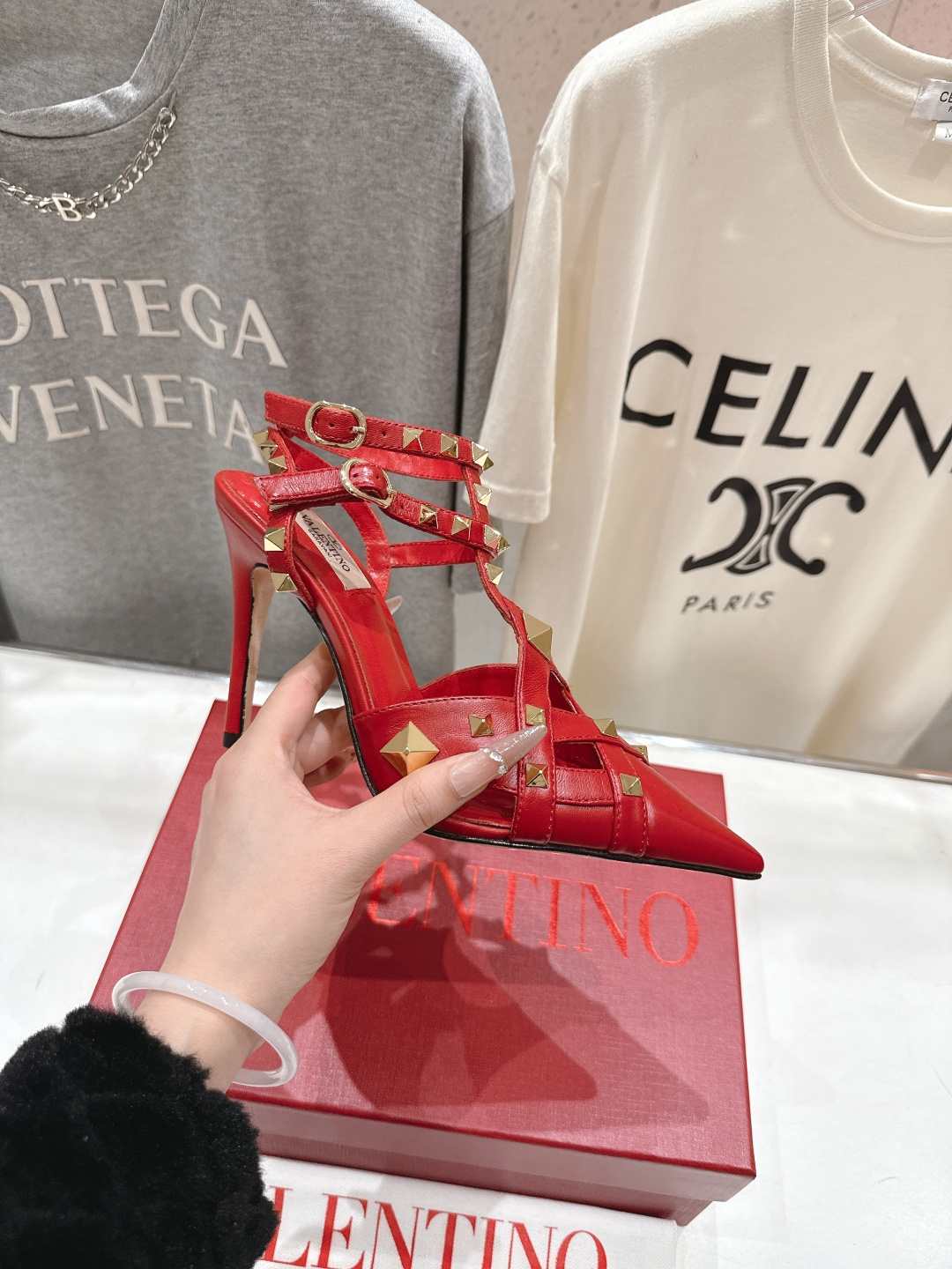 高版本出厂 ～New～顶级制作·Valentino*·华伦天奴〰️2026ss官方同步春夏走秀新款高跟鞋