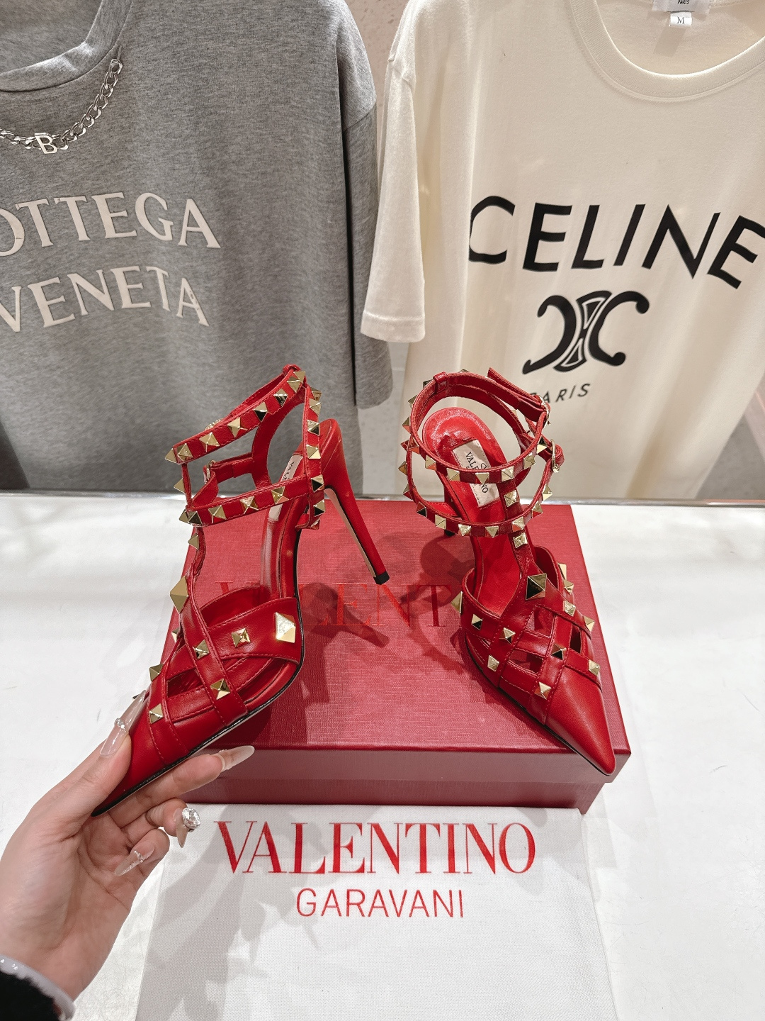 高版本出厂 ～New～顶级制作·Valentino*·华伦天奴〰️2026ss官方同步春夏走秀新款高跟鞋