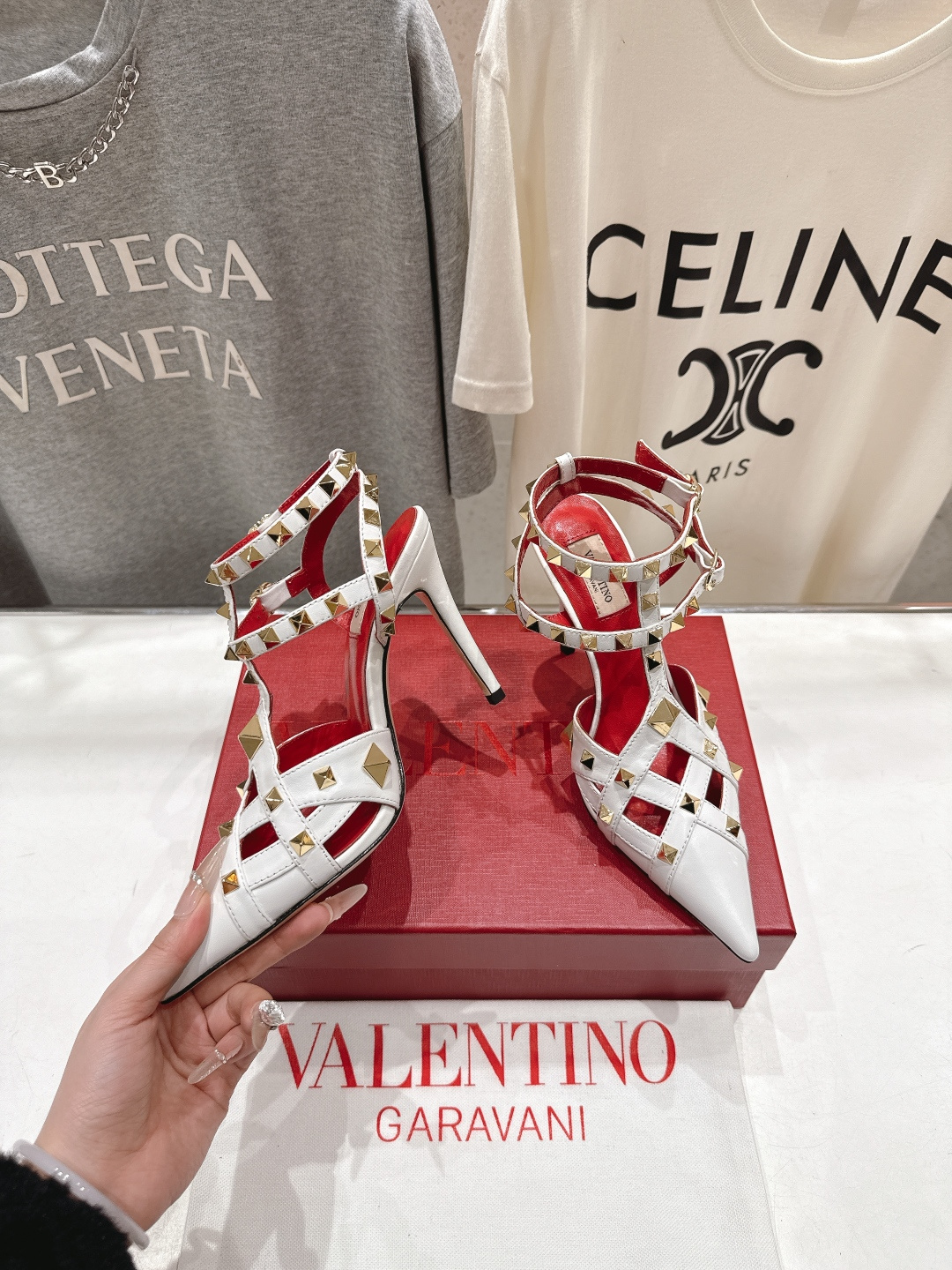 高版本出厂 ～New～顶级制作·Valentino*·华伦天奴〰️2026ss官方同步春夏走秀新款高跟鞋