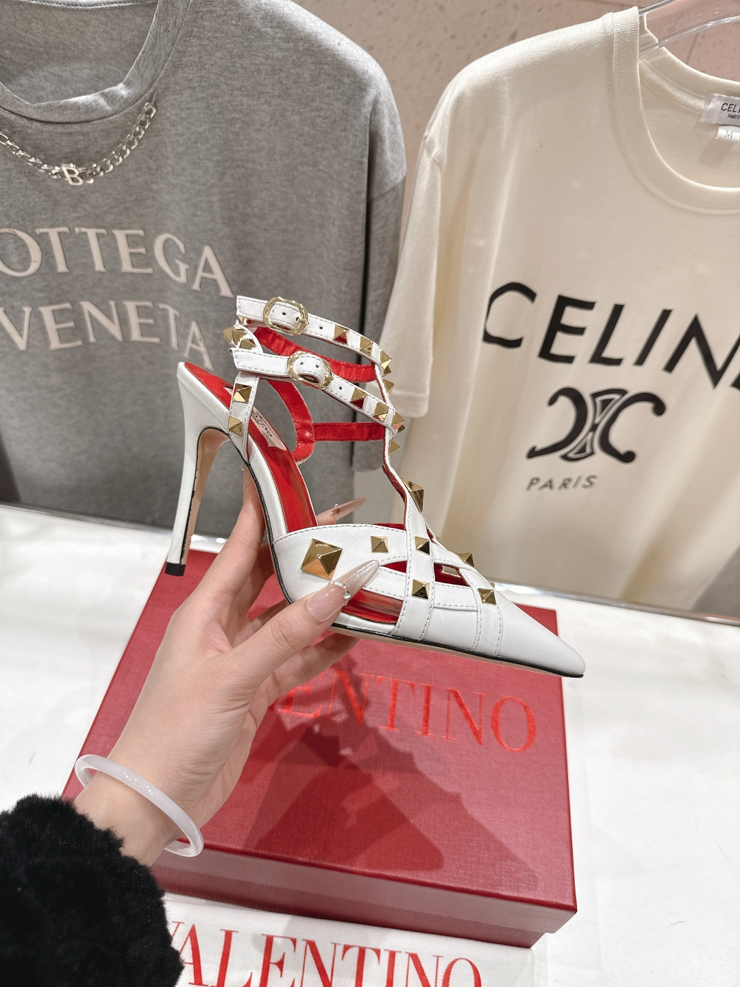 高版本出厂 ～New～顶级制作·Valentino*·华伦天奴〰️2026ss官方同步春夏走秀新款高跟鞋