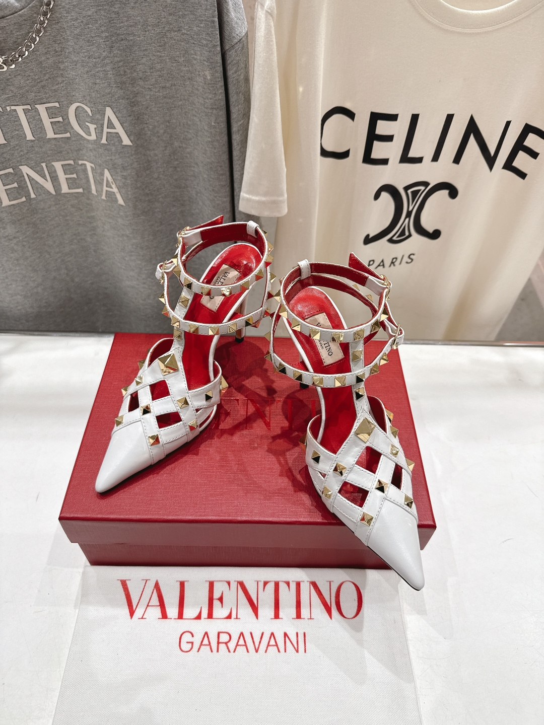 高版本出厂 ～New～顶级制作·Valentino*·华伦天奴〰️2026ss官方同步春夏走秀新款高跟鞋