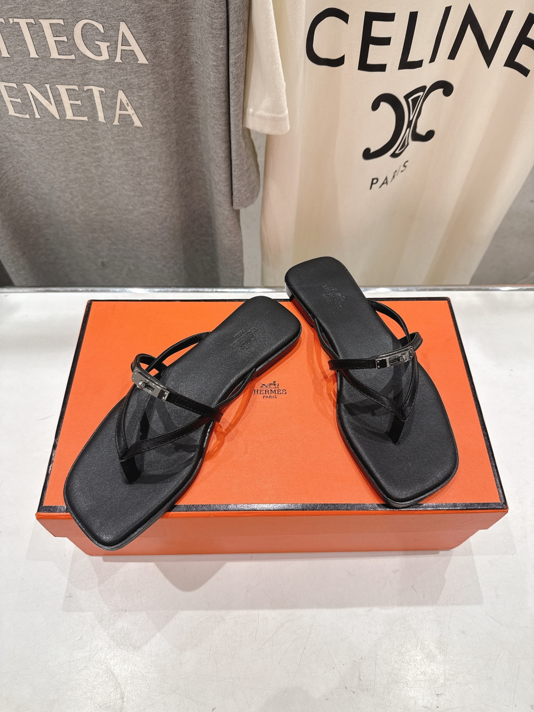 高版本出厂 Hermes/爱马仕H家F062 2026ss夏季新款 Extra度假风夹脚沙滩人字拖鞋顶级