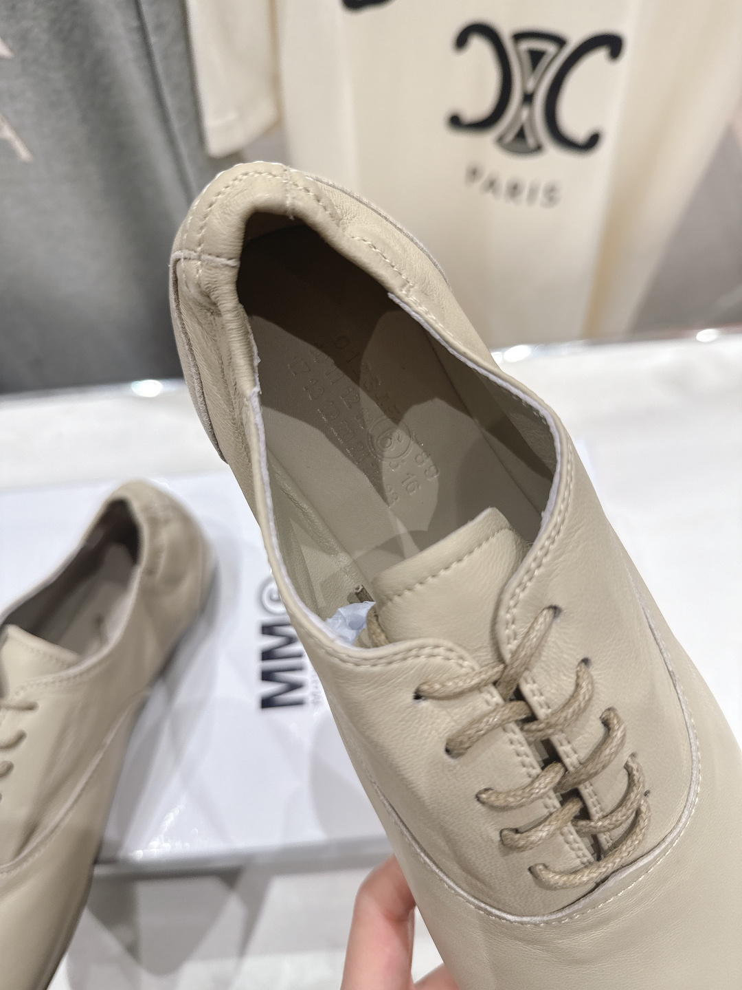 高版本出厂 Maison Margiel* 2026ss春夏走秀新款MM6马吉拉新品玛丽珍系带小皮鞋休闲