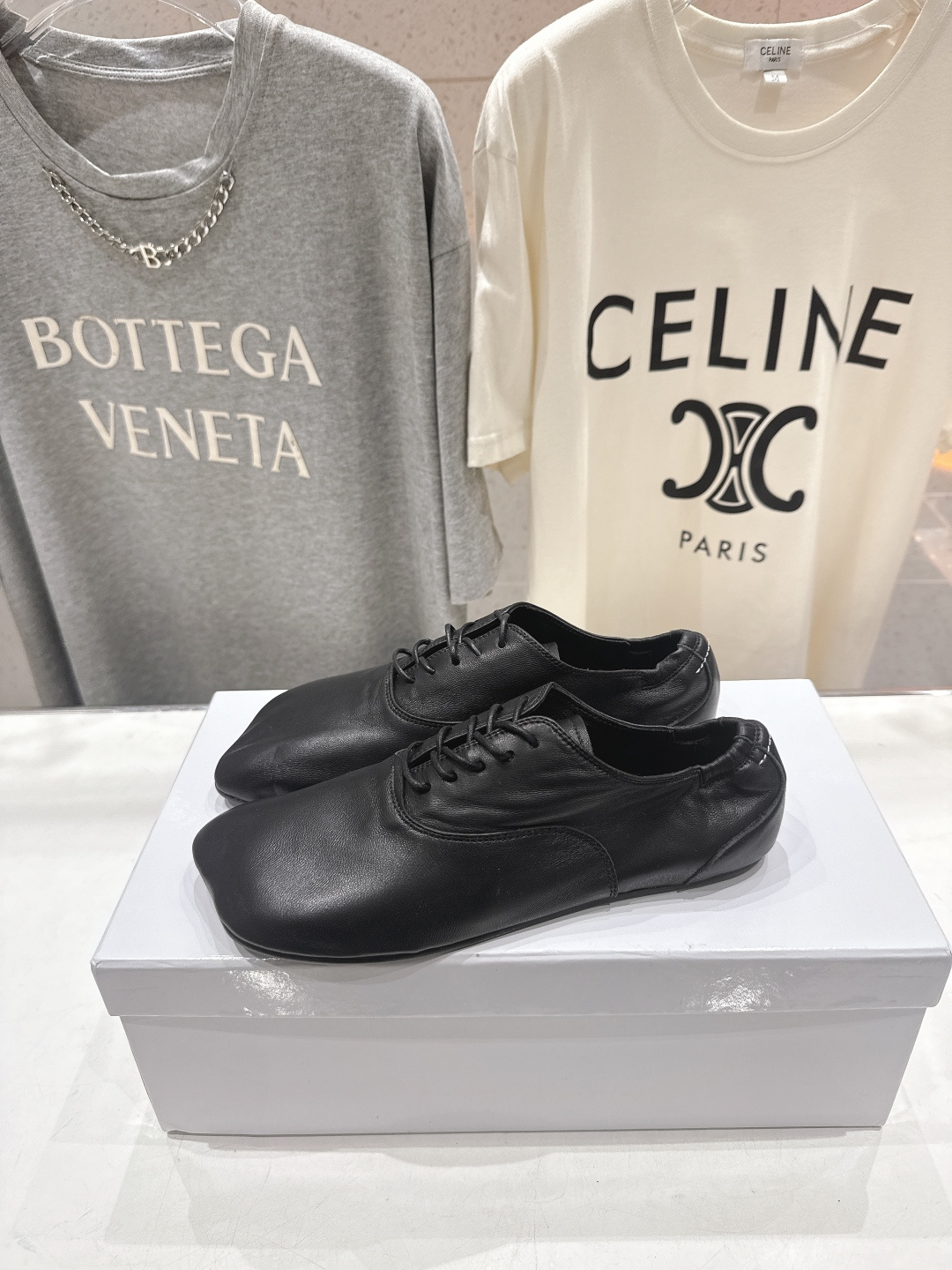 高版本出厂 Maison Margiel* 2026ss春夏走秀新款MM6马吉拉新品玛丽珍系带小皮鞋休闲