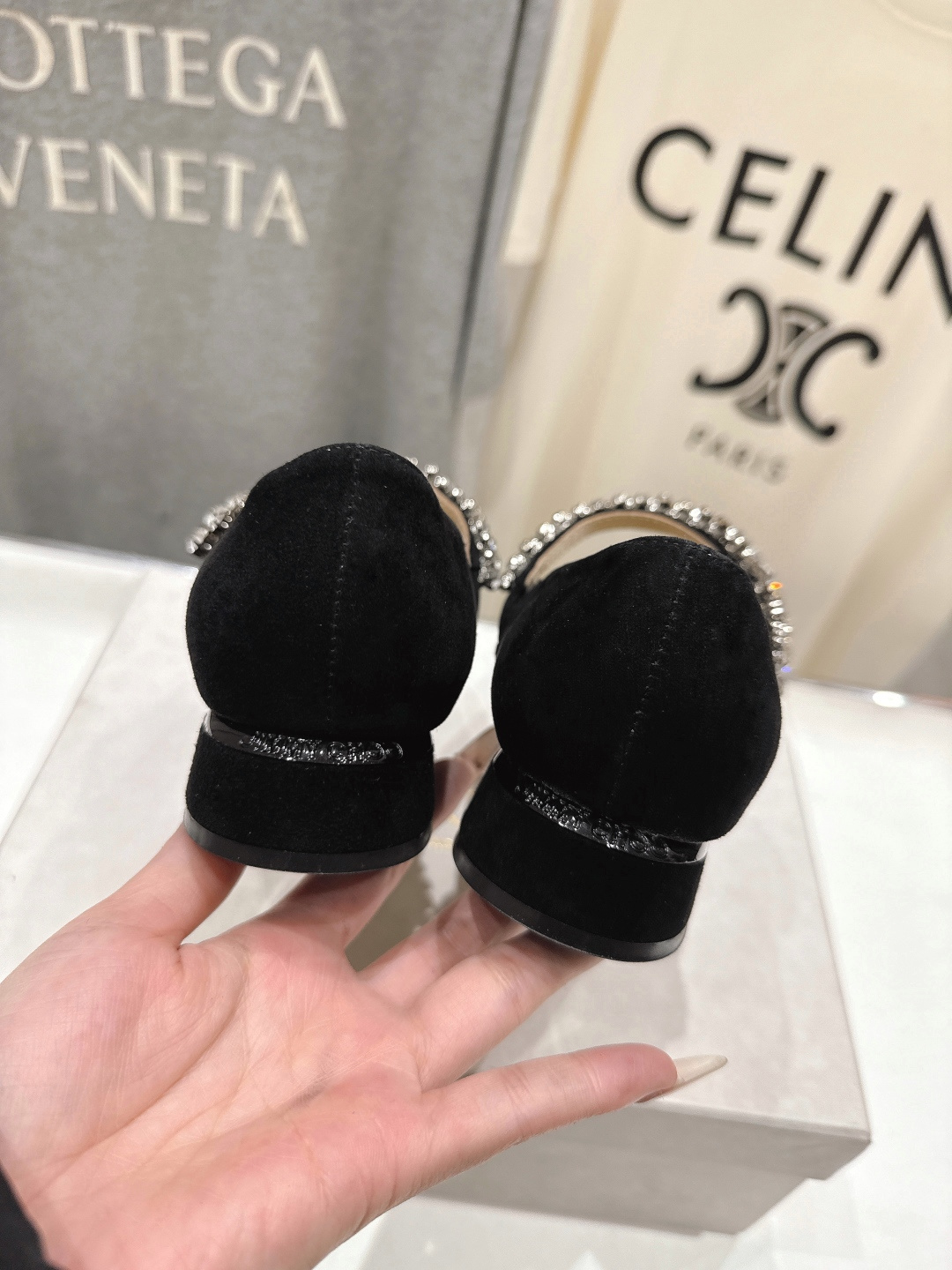 高版本出厂 JIMMY CHOO*｜JC/吉米周2026ss夏季新款玛丽珍平底鞋时装鞋单鞋原版套楦，完美