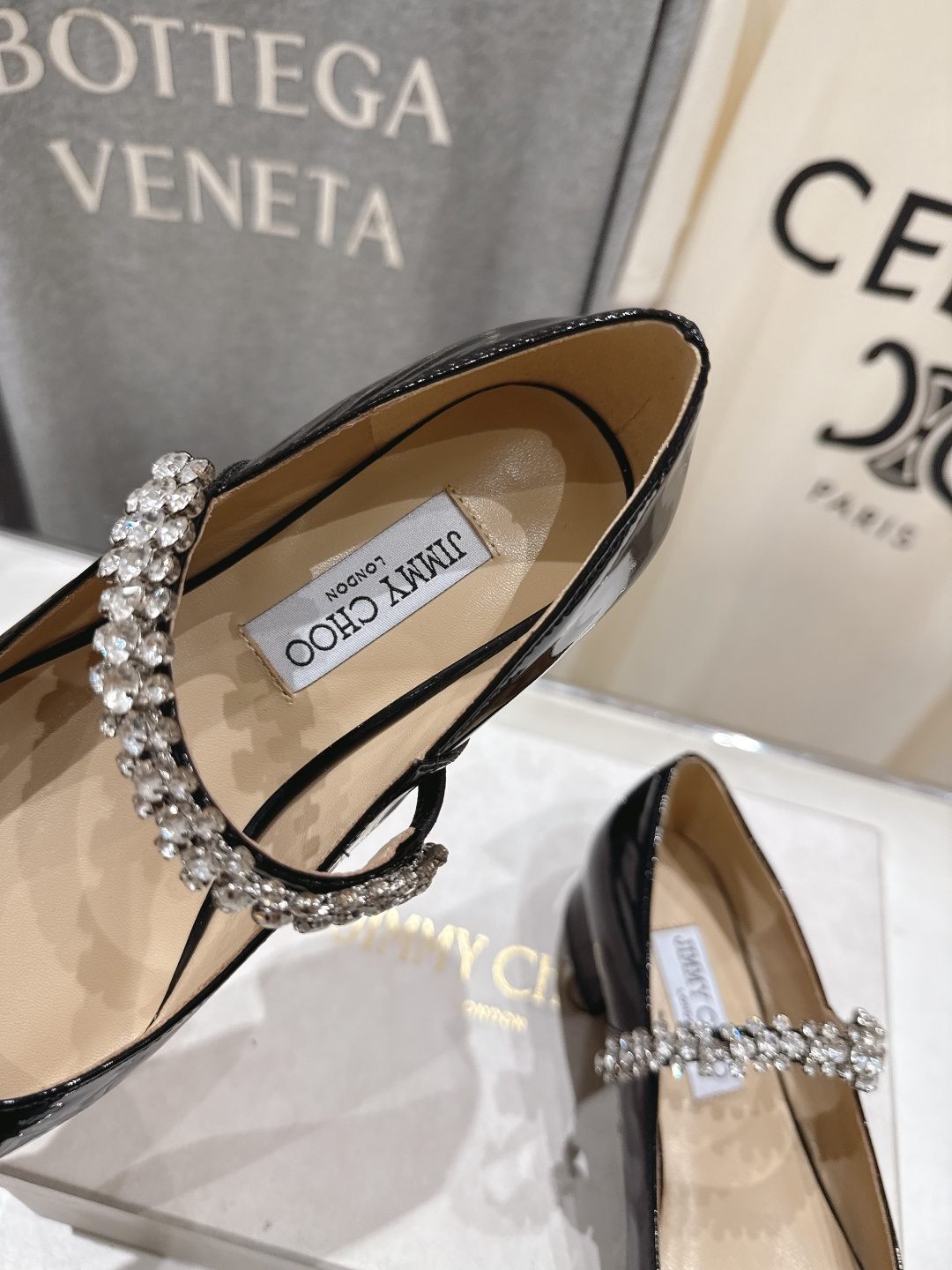 高版本出厂 JIMMY CHOO*｜JC/吉米周2026ss夏季新款玛丽珍平底鞋时装鞋单鞋原版套楦，完美