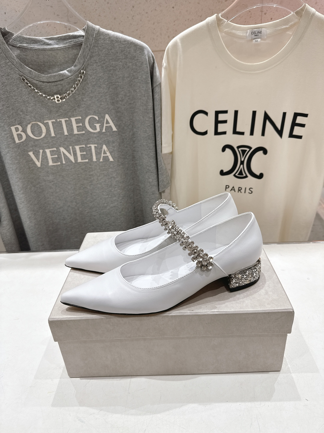 高版本出厂 JIMMY CHOO*｜JC/吉米周2026ss夏季新款玛丽珍平底鞋时装鞋单鞋原版套楦，完美