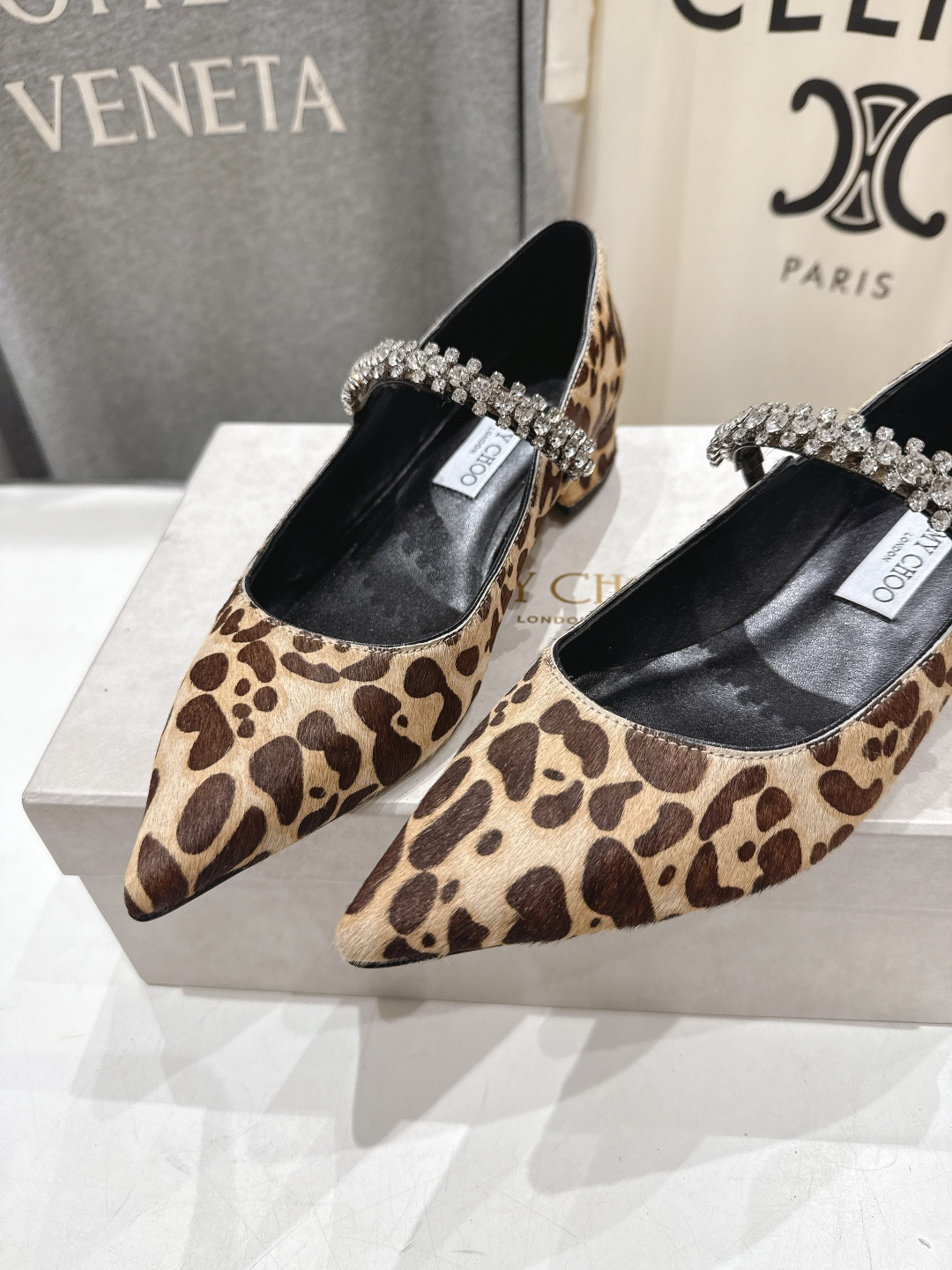 高版本出厂 JIMMY CHOO*｜JC/吉米周2026ss夏季新款玛丽珍平底鞋时装鞋单鞋原版套楦，完美