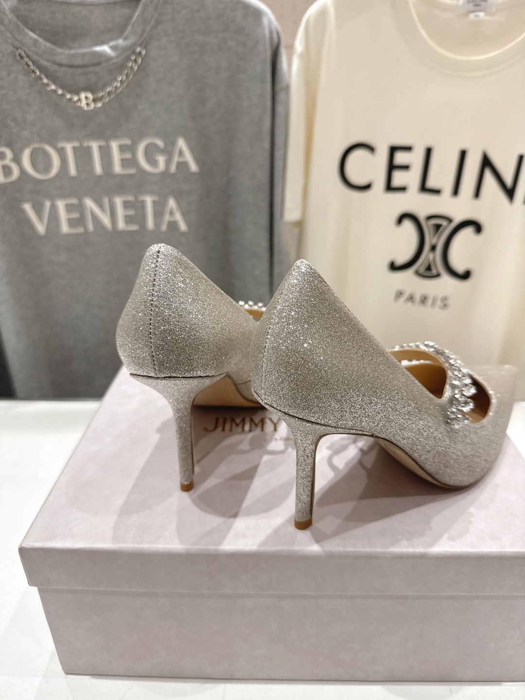 高版本出厂 JIMMY CHOO*｜JC/吉米周2026ss春夏季新款玛丽珍尖头高跟鞋鞋时装鞋单鞋原版套