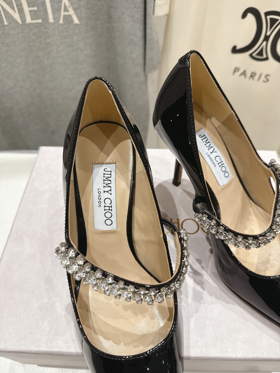 高版本出厂 JIMMY CHOO*｜JC/吉米周2026ss春夏季新款玛丽珍尖头高跟鞋鞋时装鞋单鞋原版套