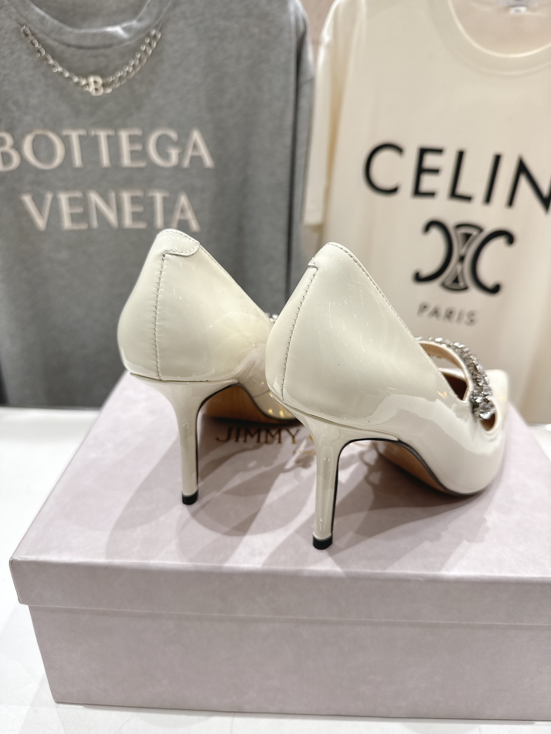 高版本出厂 JIMMY CHOO*｜JC/吉米周2026ss春夏季新款玛丽珍尖头高跟鞋鞋时装鞋单鞋原版套