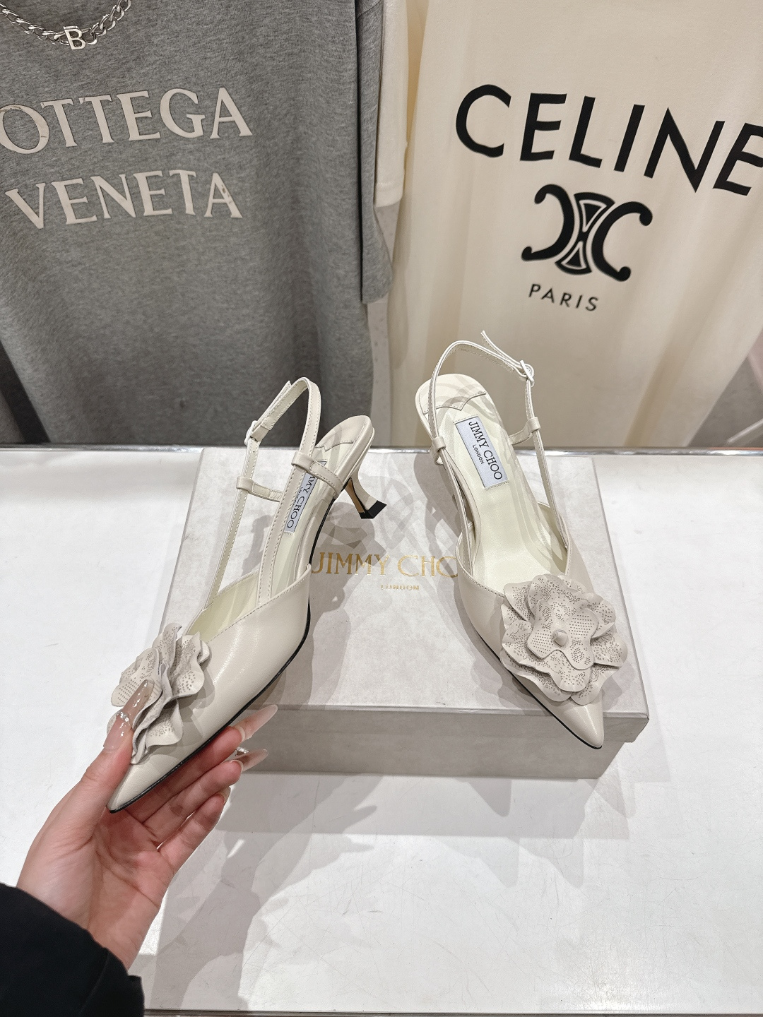 高版本出厂 JIMMY CHOO*｜JC/吉米周2026ss夏季新款尖头高跟凉鞋原版套楦，完美的线条，简