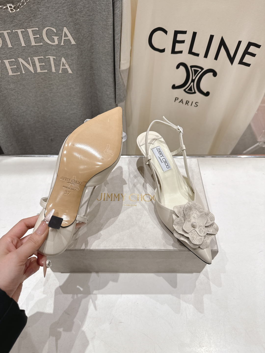 高版本出厂 JIMMY CHOO*｜JC/吉米周2026ss夏季新款尖头高跟凉鞋原版套楦，完美的线条，简