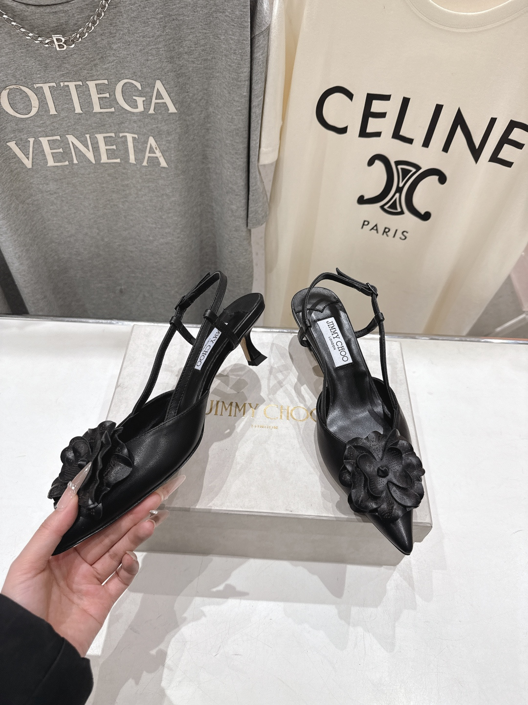 高版本出厂 JIMMY CHOO*｜JC/吉米周2026ss夏季新款尖头高跟凉鞋原版套楦，完美的线条，简