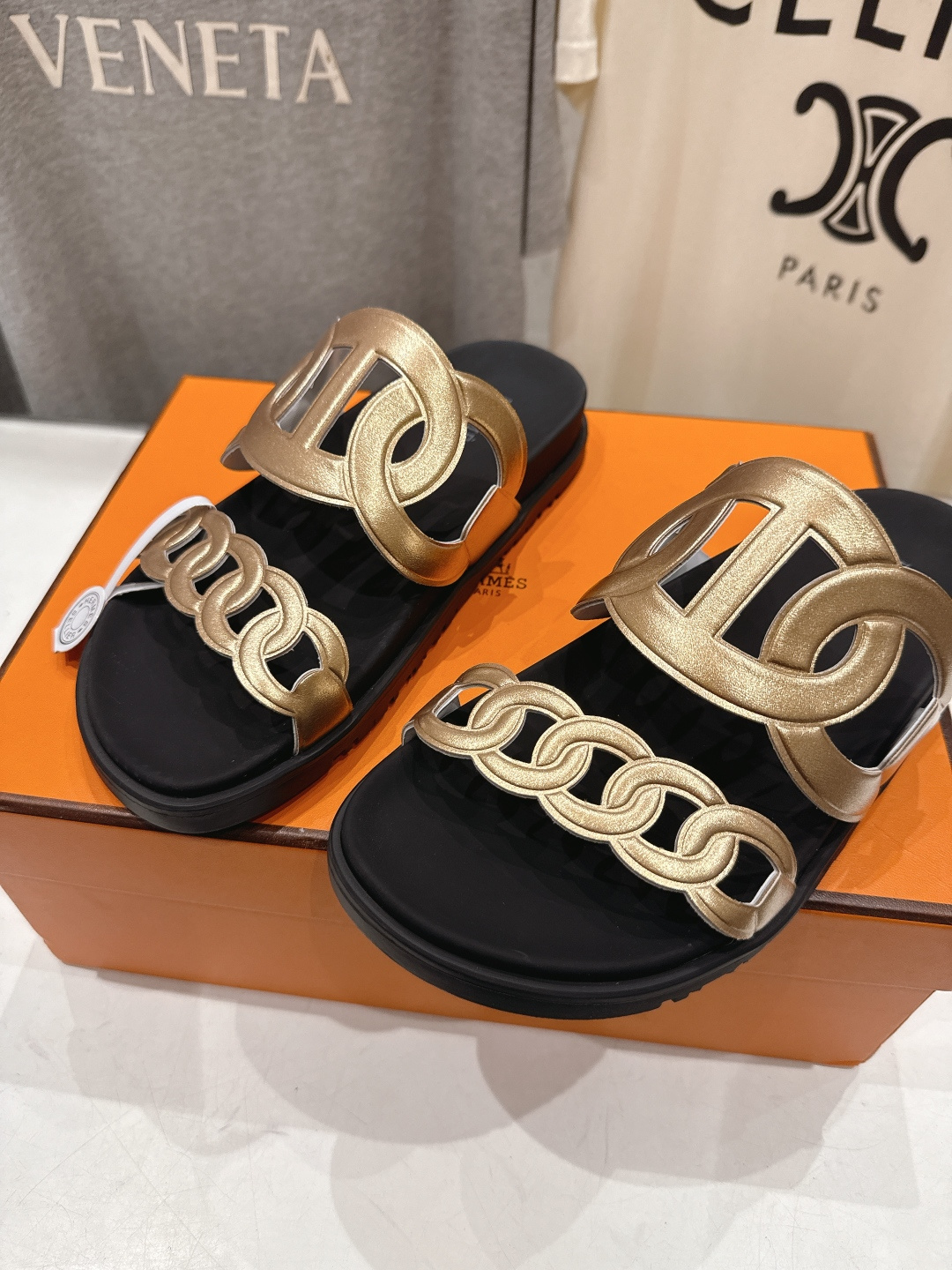 高版本出厂 男码+10 Hermer*爱马仕F050 H家春夏凉拖系列经典款型➕2026最新配色 一直都