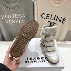 高版本出厂 Isabel Marant/伊莎贝尔2026ss春夏新款内增高拼色高帮休闲鞋小短靴超级有高 高版本出厂 Isabel Marant/伊莎贝尔2026ss春夏新款内增高拼色高帮休闲鞋小短靴超级有高