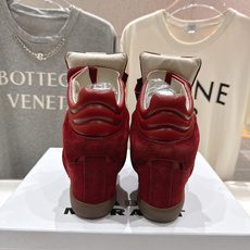 高版本出厂 Isabel Marant/伊莎贝尔2026ss春夏新款内增高拼色高帮休闲鞋小短靴超级有高 高版本出厂 Isabel Marant/伊莎贝尔2026ss春夏新款内增高拼色高帮休闲鞋小短靴超级有高