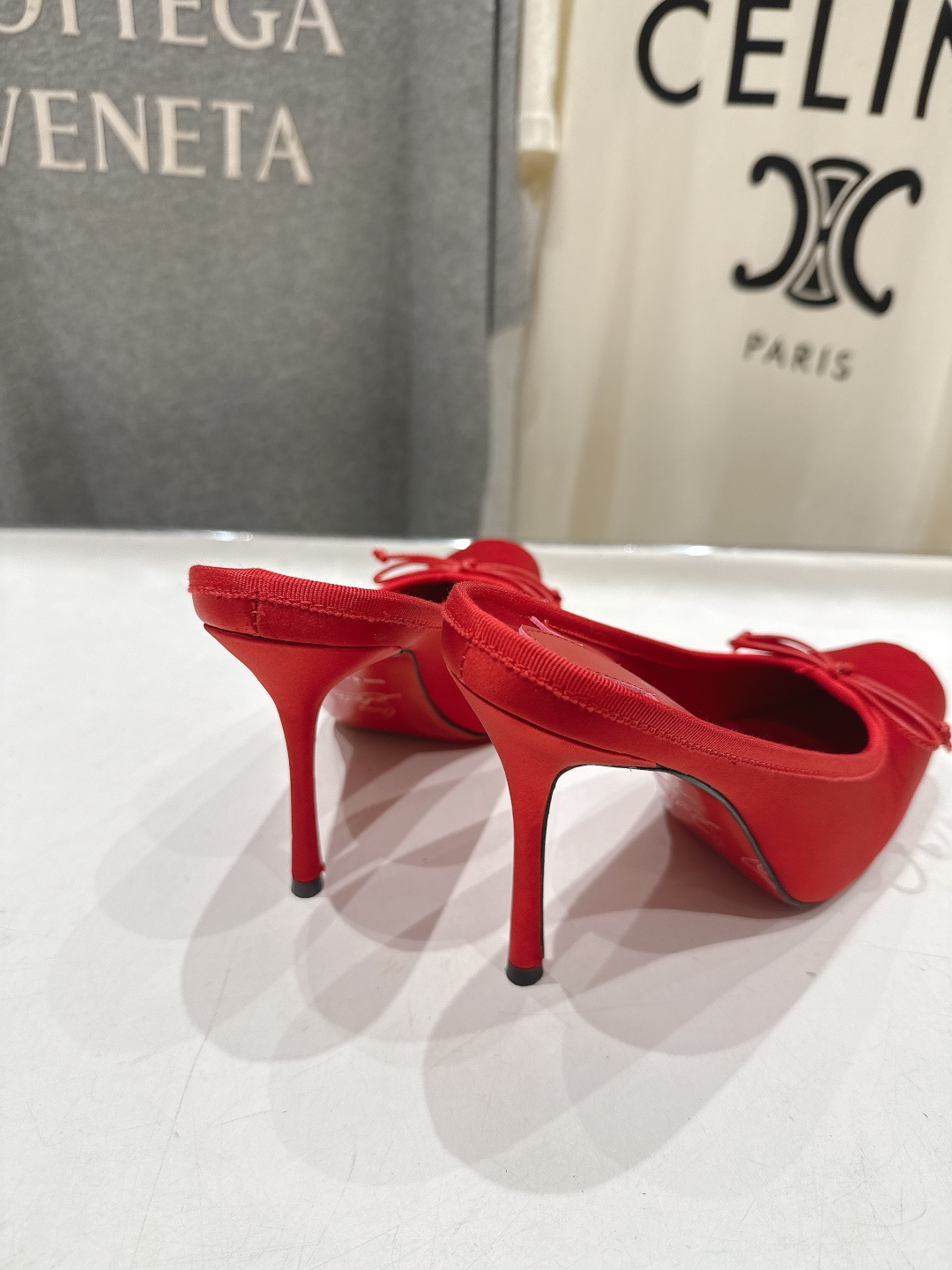 高版本出厂 Christian Loubotti CL红底鞋F030 2026ss新款蝴蝶结仙女风高跟鞋
