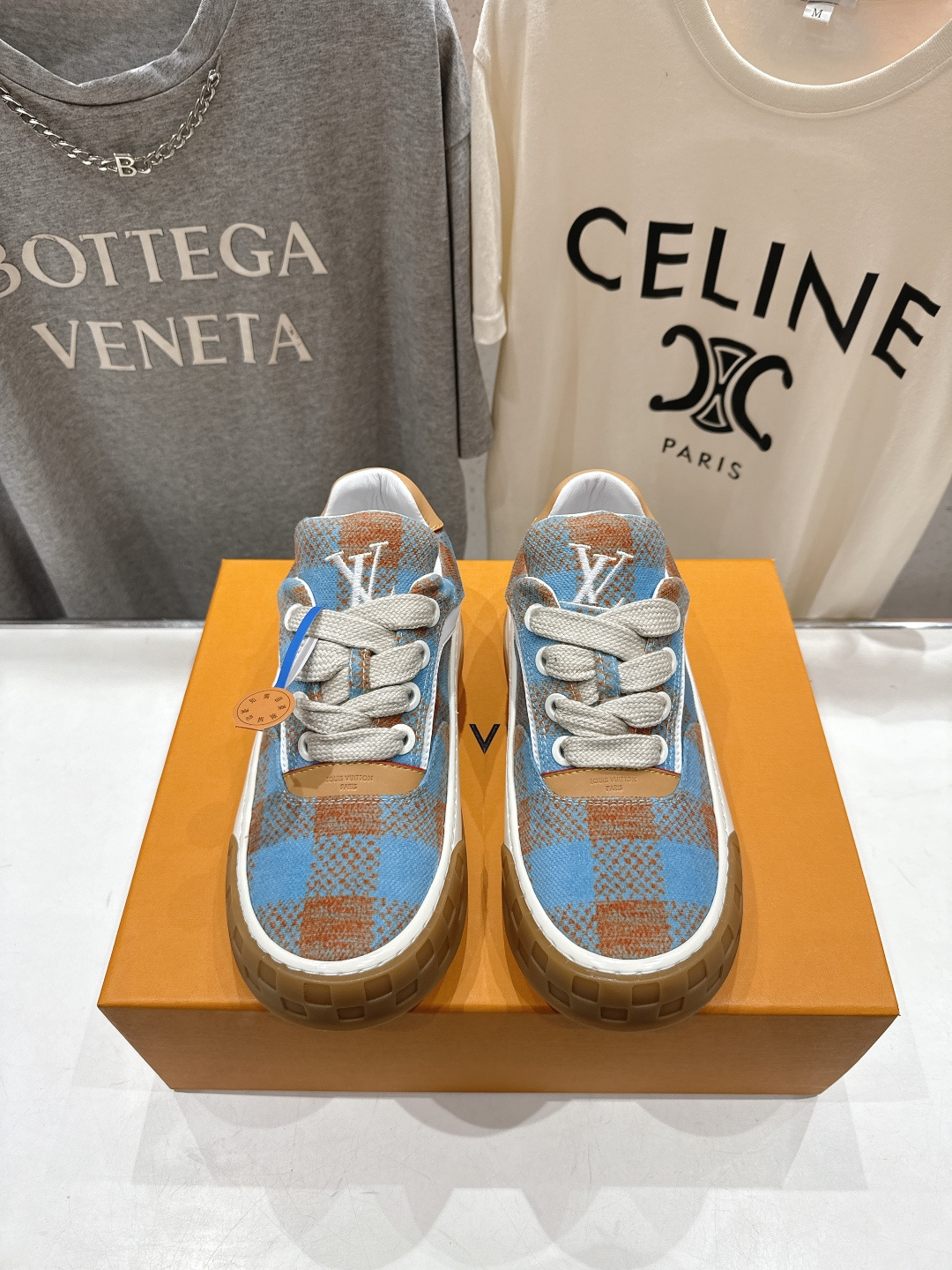 高版本出厂 情侣款 LOUIS VUITTON～LV路易威登F048 L家驴牌最新走秀款Tilted系列