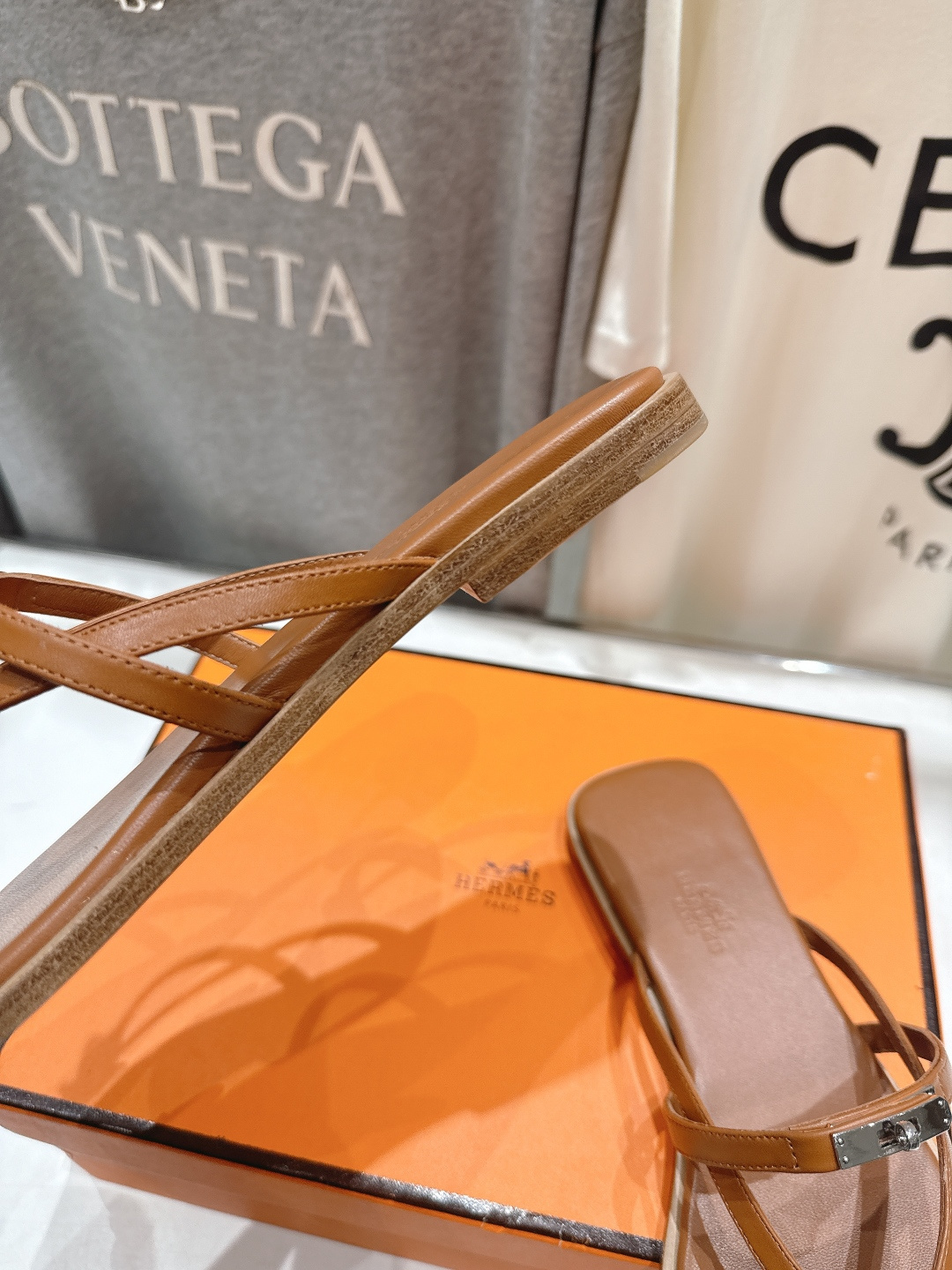 高版本出厂 Hermes/爱马仕H家F062 2026ss夏季新款 Extra度假风夹脚沙滩人字拖鞋顶级