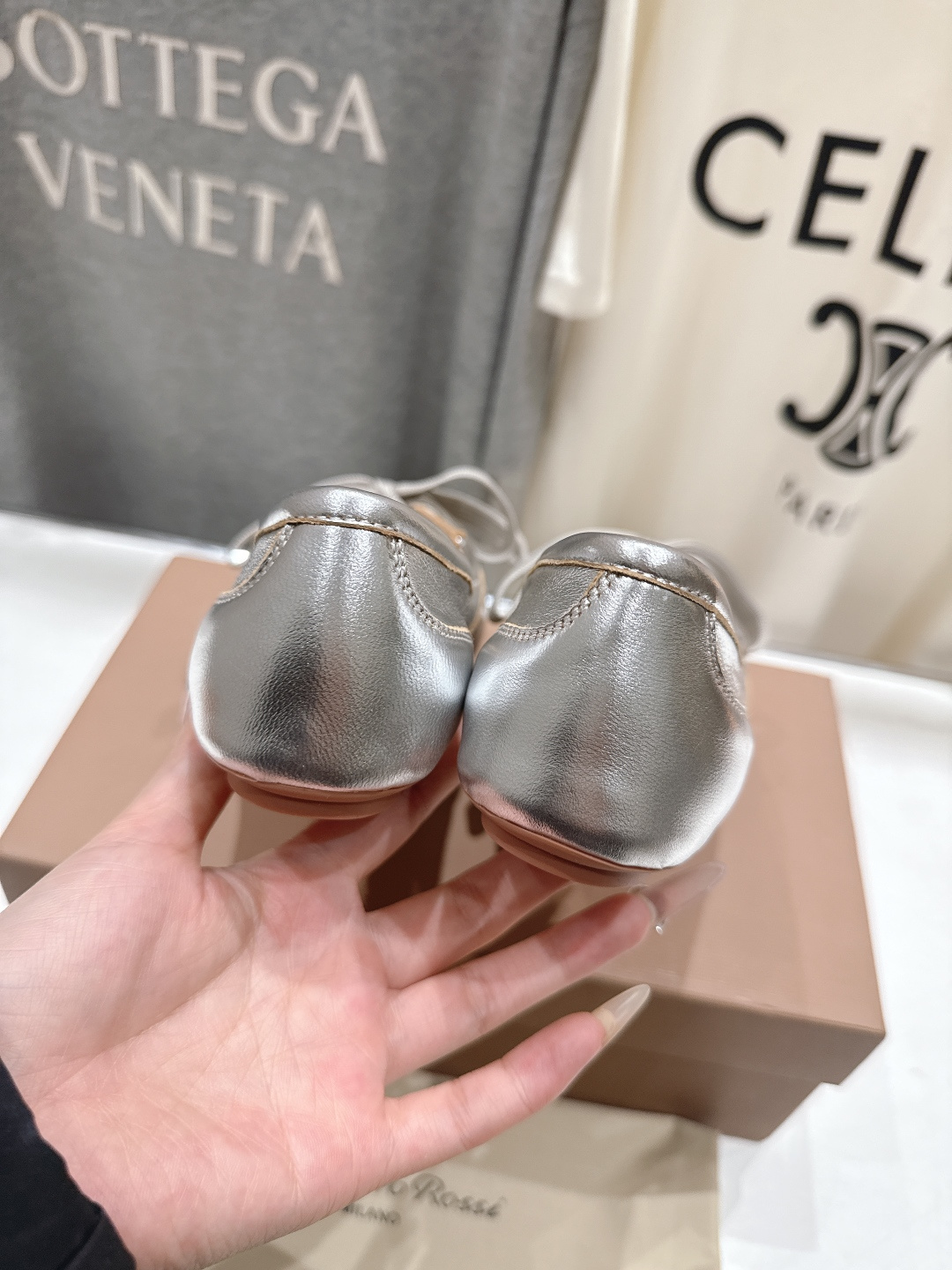 高版本出厂 Gianvito Rossi 吉安维托·罗西F039 26ss春夏新款玛丽珍平底鞋单鞋芭蕾舞