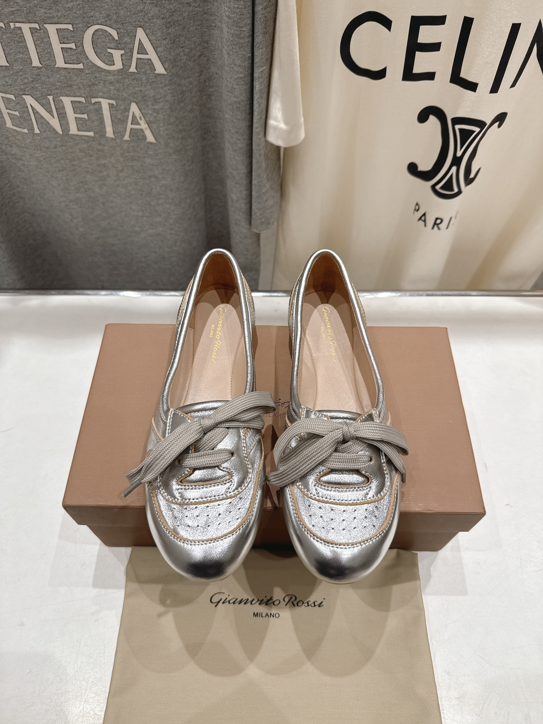 高版本出厂 Gianvito Rossi 吉安维托·罗西F039 26ss春夏新款玛丽珍平底鞋单鞋芭蕾舞