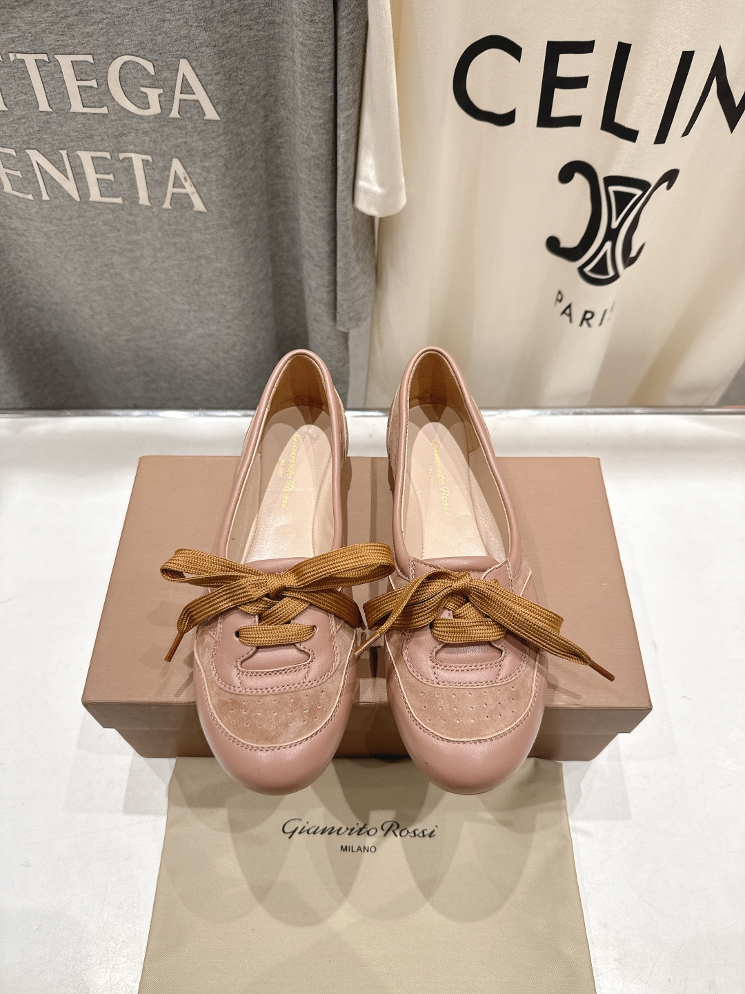 高版本出厂 Gianvito Rossi 吉安维托·罗西F039 26ss春夏新款玛丽珍平底鞋单鞋芭蕾舞