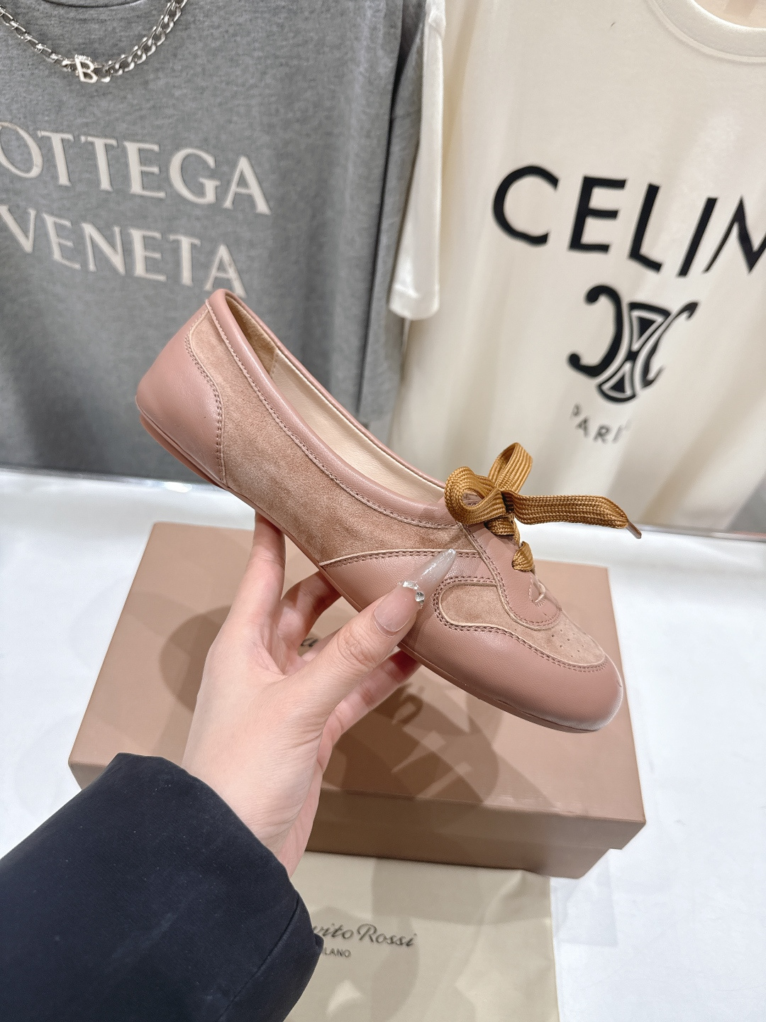 高版本出厂 Gianvito Rossi 吉安维托·罗西F039 26ss春夏新款玛丽珍平底鞋单鞋芭蕾舞