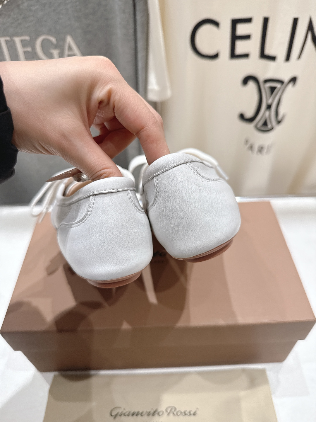 高版本出厂 Gianvito Rossi 吉安维托·罗西F039 26ss春夏新款玛丽珍平底鞋单鞋芭蕾舞