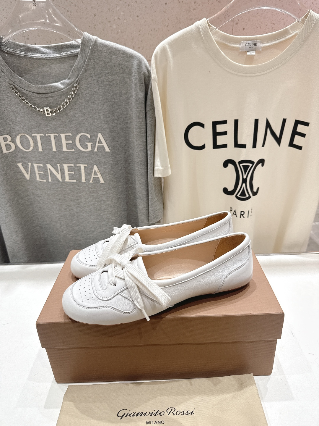 高版本出厂 Gianvito Rossi 吉安维托·罗西F039 26ss春夏新款玛丽珍平底鞋单鞋芭蕾舞