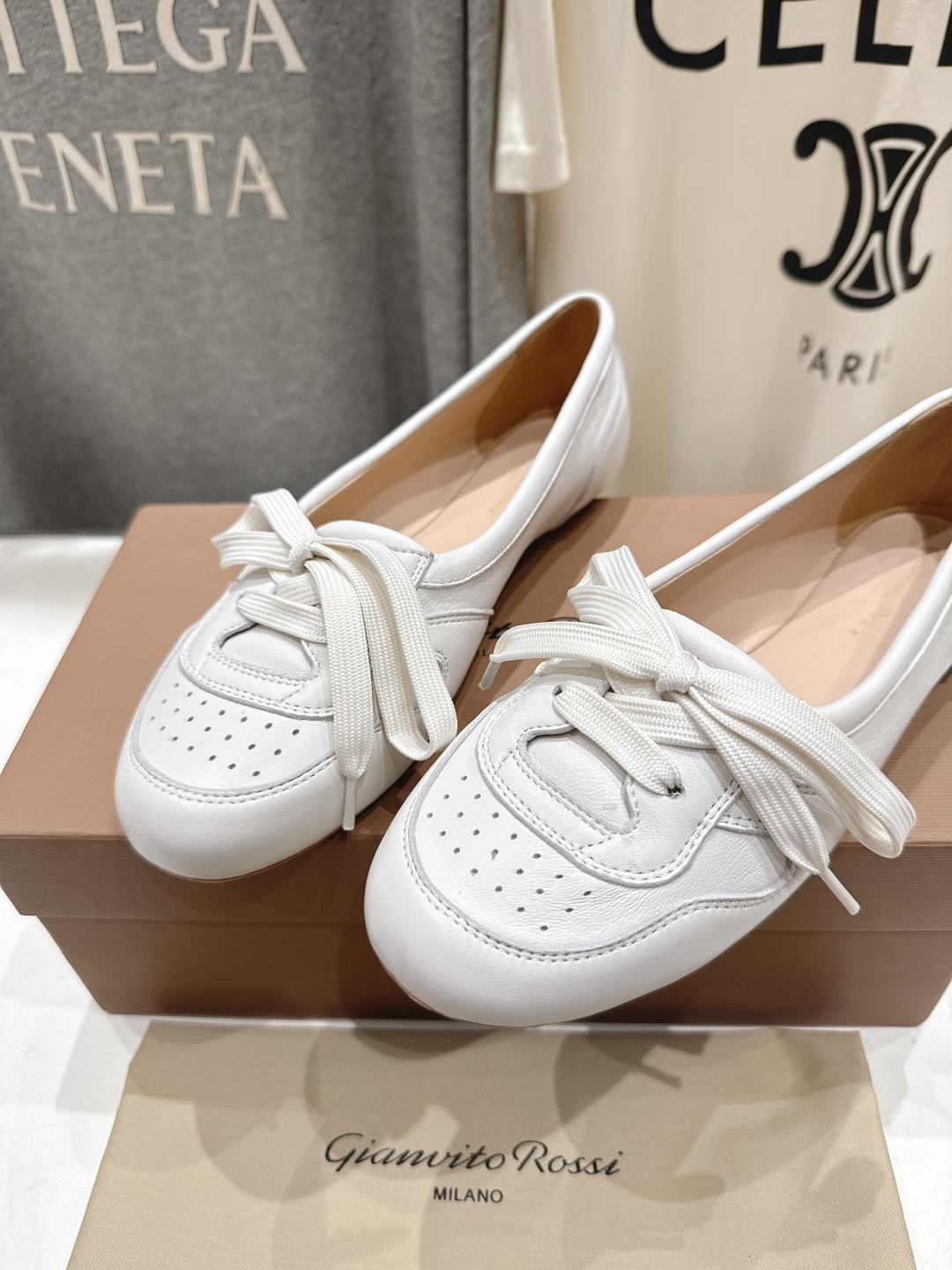 高版本出厂 Gianvito Rossi 吉安维托·罗西F039 26ss春夏新款玛丽珍平底鞋单鞋芭蕾舞