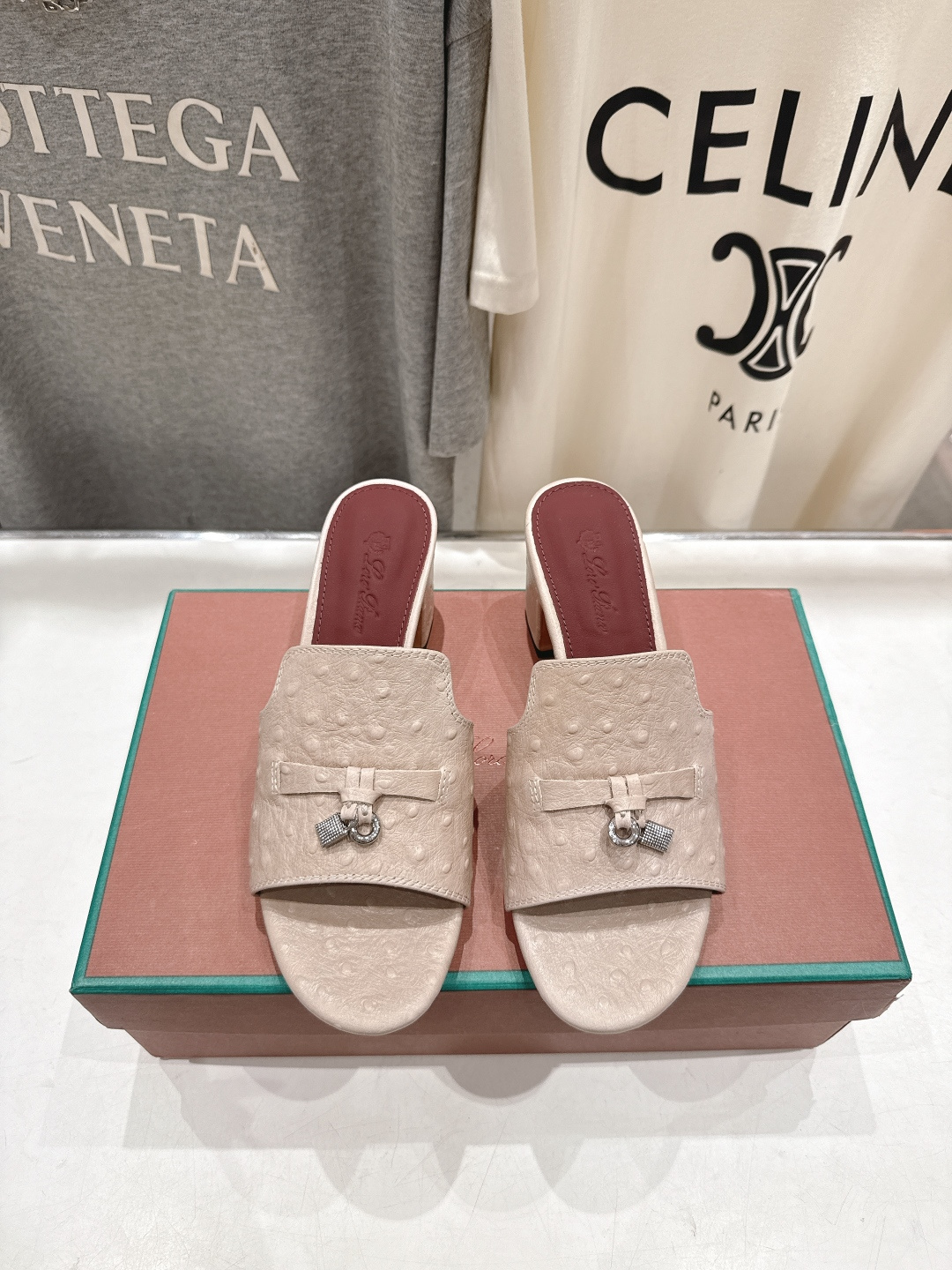 高版本出厂Loro Piana* LP ||诺悠翩雅2026ss夏季新款高跟拖鞋‼️【市场顶级品质】𝐋𝐩