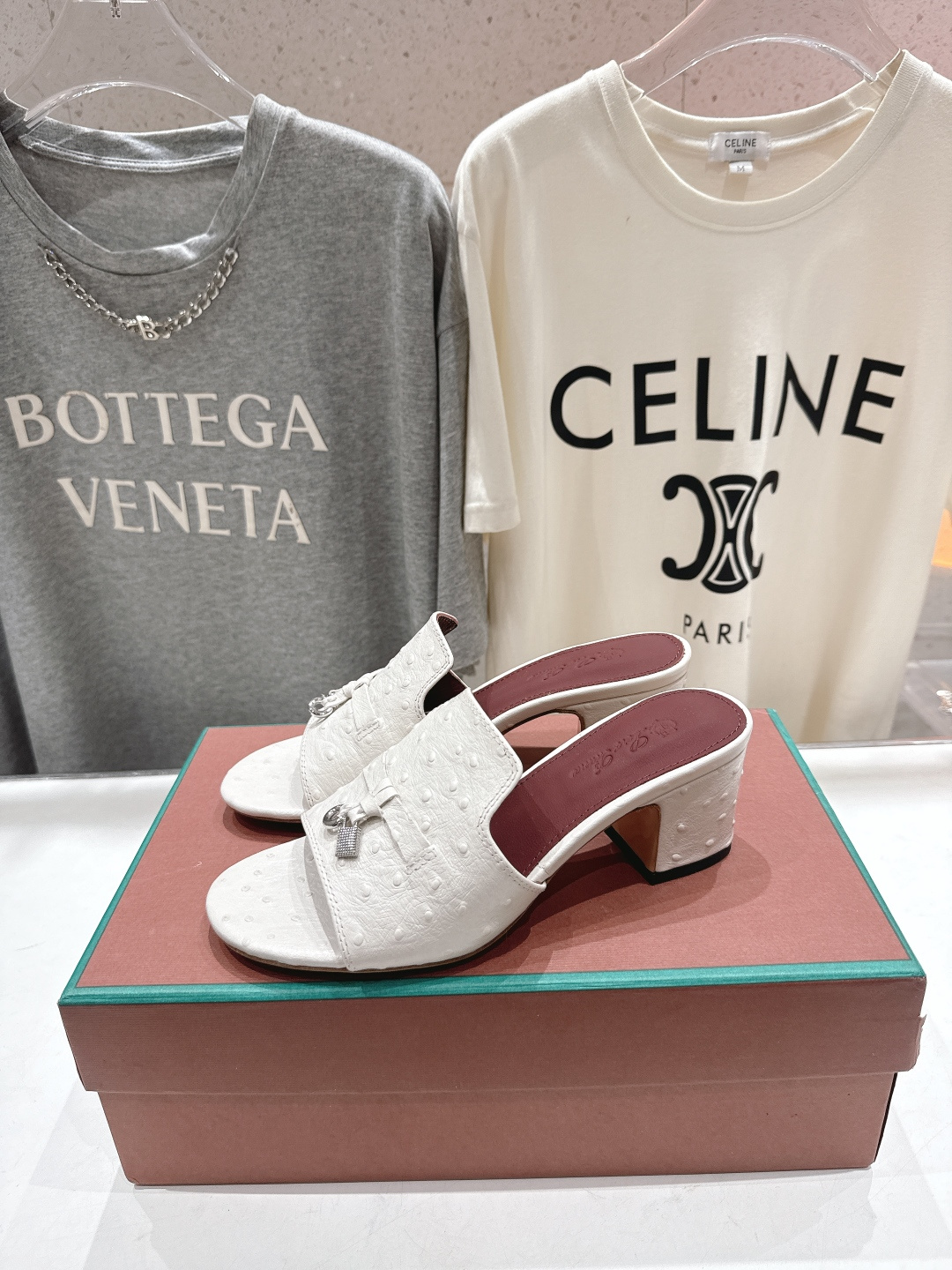 高版本出厂Loro Piana* LP ||诺悠翩雅2026ss夏季新款高跟拖鞋‼️【市场顶级品质】𝐋𝐩