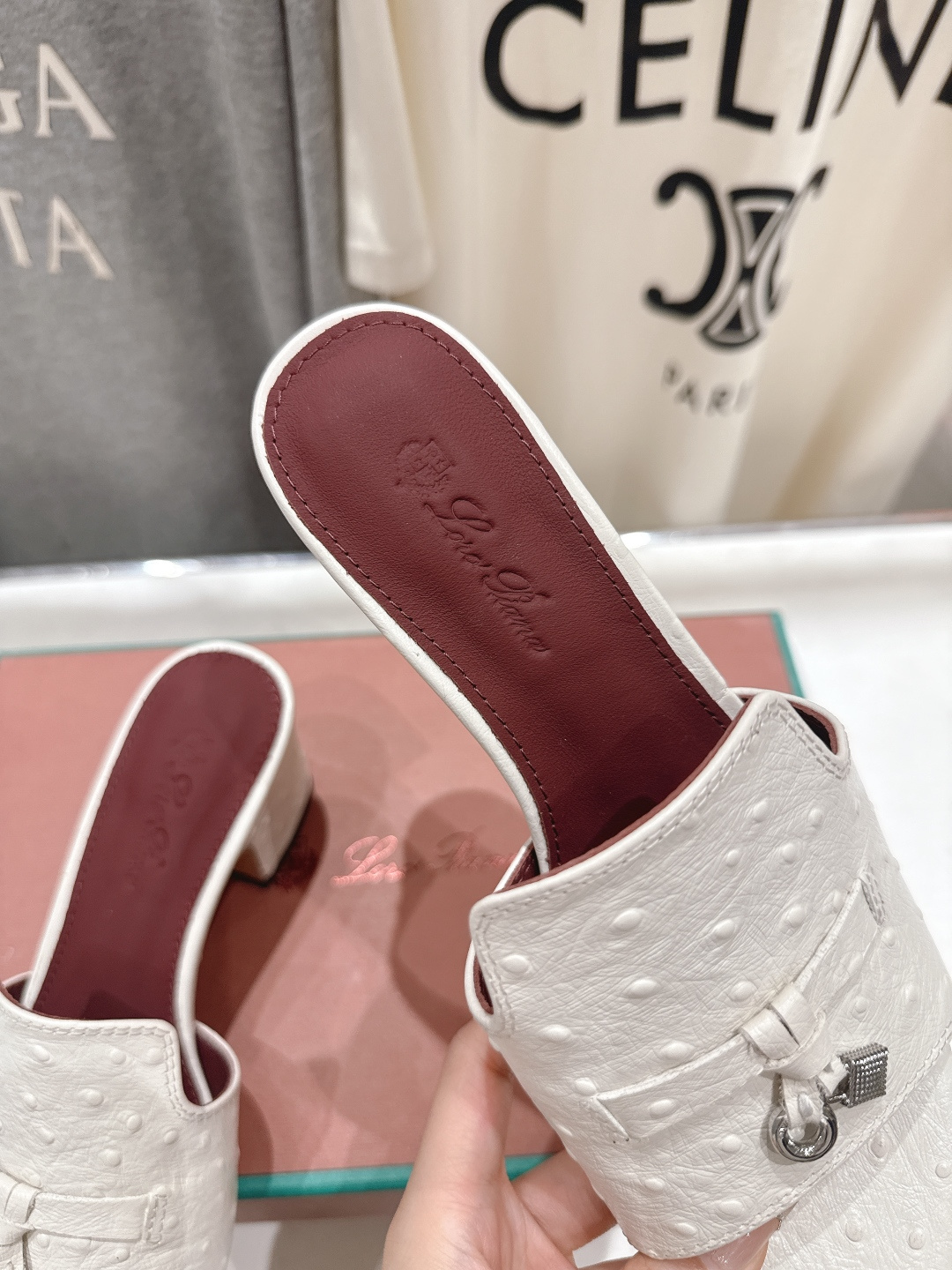 高版本出厂Loro Piana* LP ||诺悠翩雅2026ss夏季新款高跟拖鞋‼️【市场顶级品质】𝐋𝐩