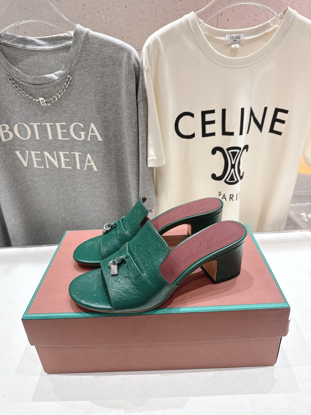 高版本出厂Loro Piana* LP ||诺悠翩雅2026ss夏季新款高跟拖鞋‼️【市场顶级品质】𝐋𝐩